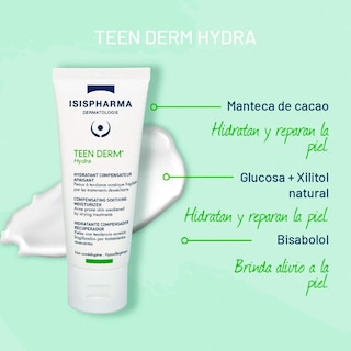 Foto 3 | Hidratante Isispharma Teen Derm Hydra 40 Ml