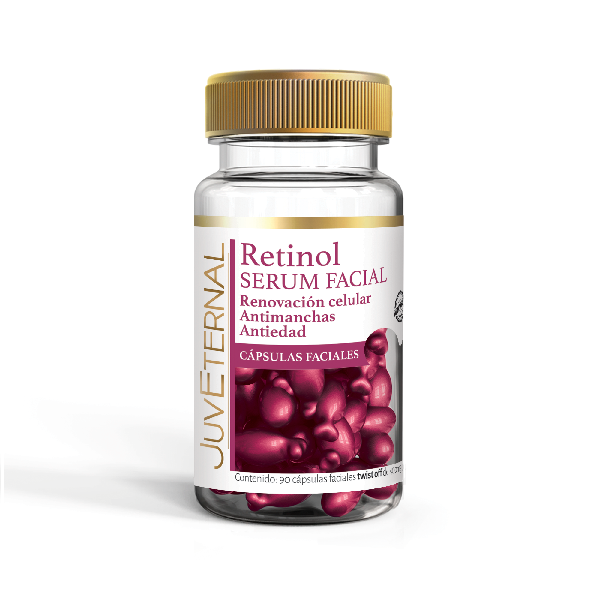 Juveternal Cápsulas Faciales Retinol 90 Caps