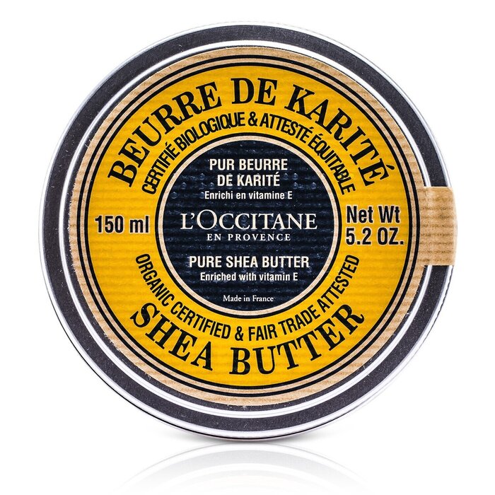 Manteca De Karité L'occitane Organic 100% Pura Para La Piel, 150 Ml - Venta Internacional.