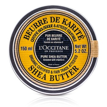Foto 2 | Manteca De Karité L'occitane Organic 100% Pura Para La Piel, 150 Ml - Venta Internacional.