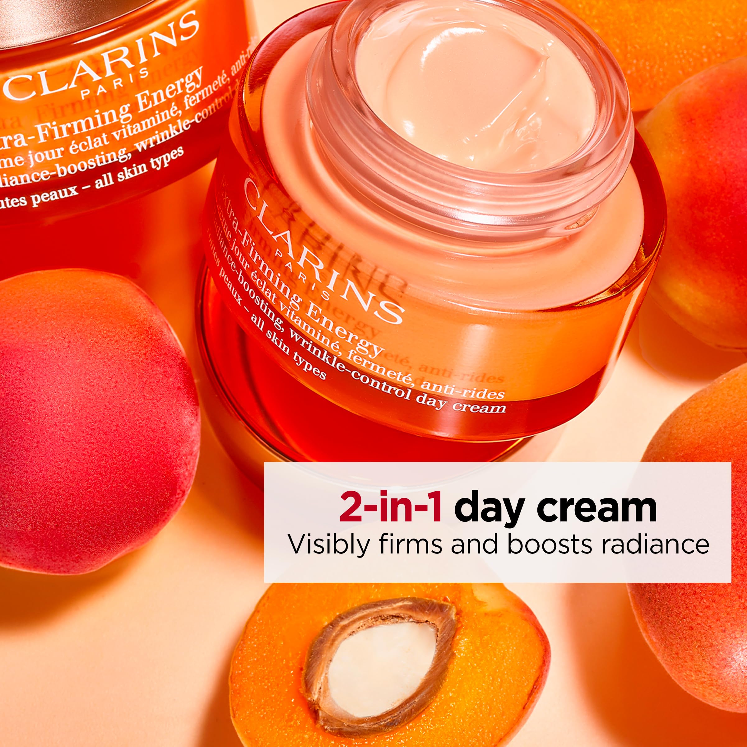 Foto 3 pulgar | Crema Hidratante Clarins Extra-firming Energy, 50 Ml, 2 En 1, Antienvejecimiento - Venta Internacional.