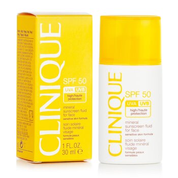 Foto 3 | Líquido Protector Solar Clinique Spf 50 Para Rostro Y Piel Sensible - Venta Internacional.