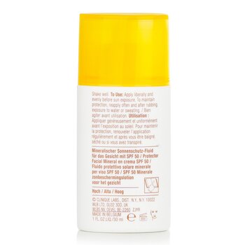 Foto 5 pulgar | Líquido Protector Solar Clinique Spf 50 Para Rostro Y Piel Sensible - Venta Internacional.