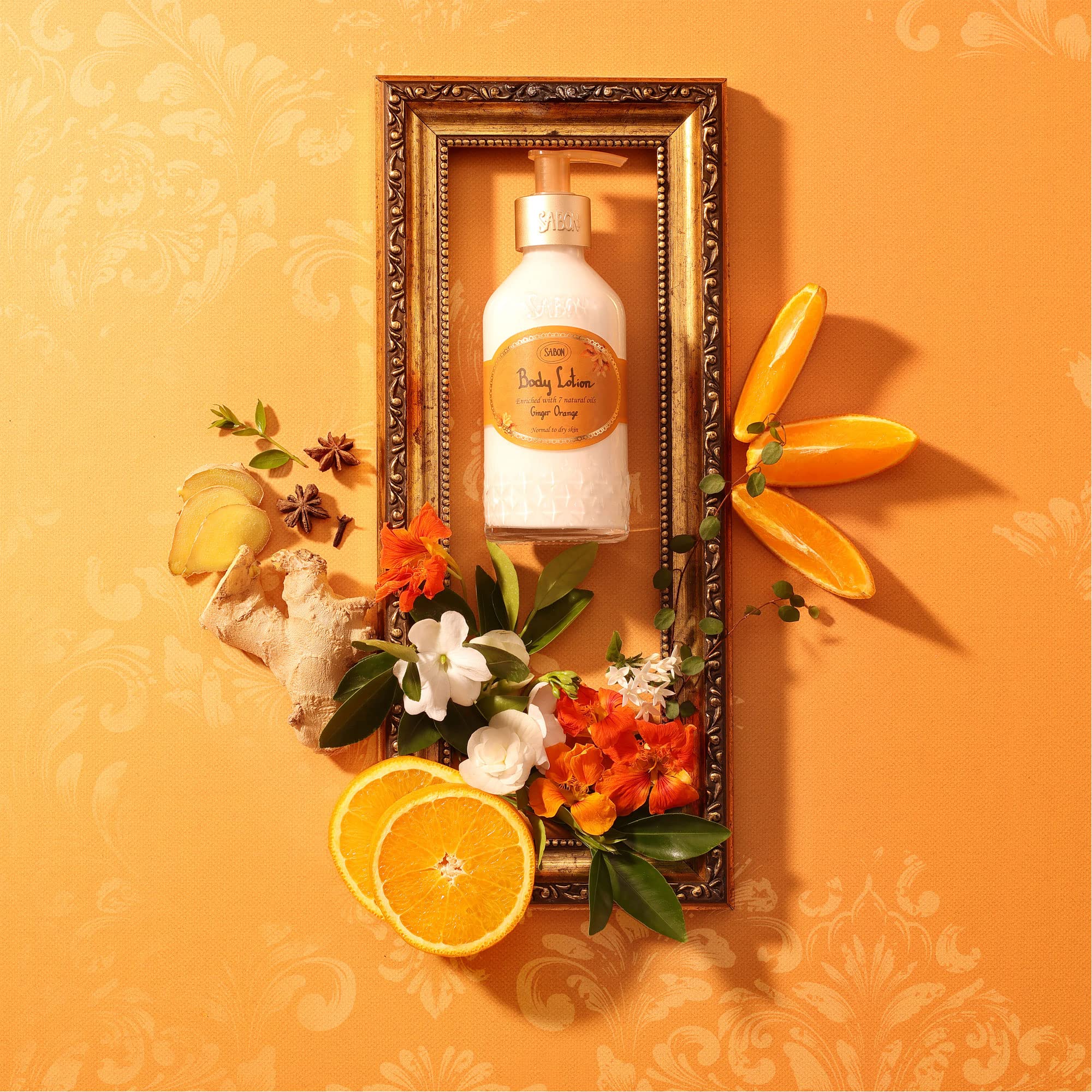 Foto 4 pulgar | Loción Corporal Sabon Ginger Orange 200 Ml Hidratante Para Piel Suave - Venta Internacional.