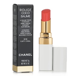 Foto 2 | Bálsamo Labial Chanel Rouge Coco Baume 916 Flirty Coral 3 Ml - Venta Internacional.