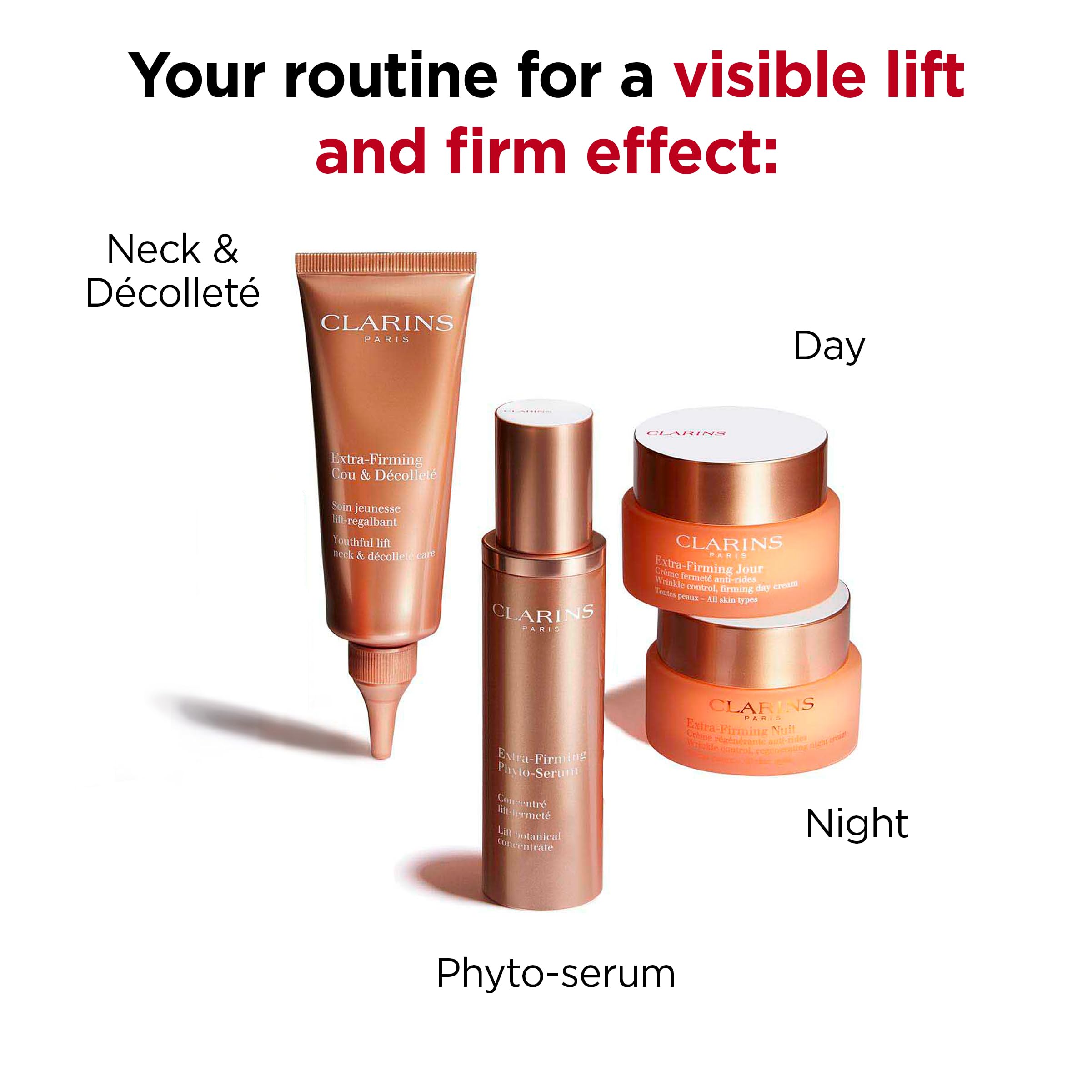 Foto 5 pulgar | Crema De Noche Clarins Extra Firming 50 Ml Para Todo Tipo De Piel - Venta Internacional.