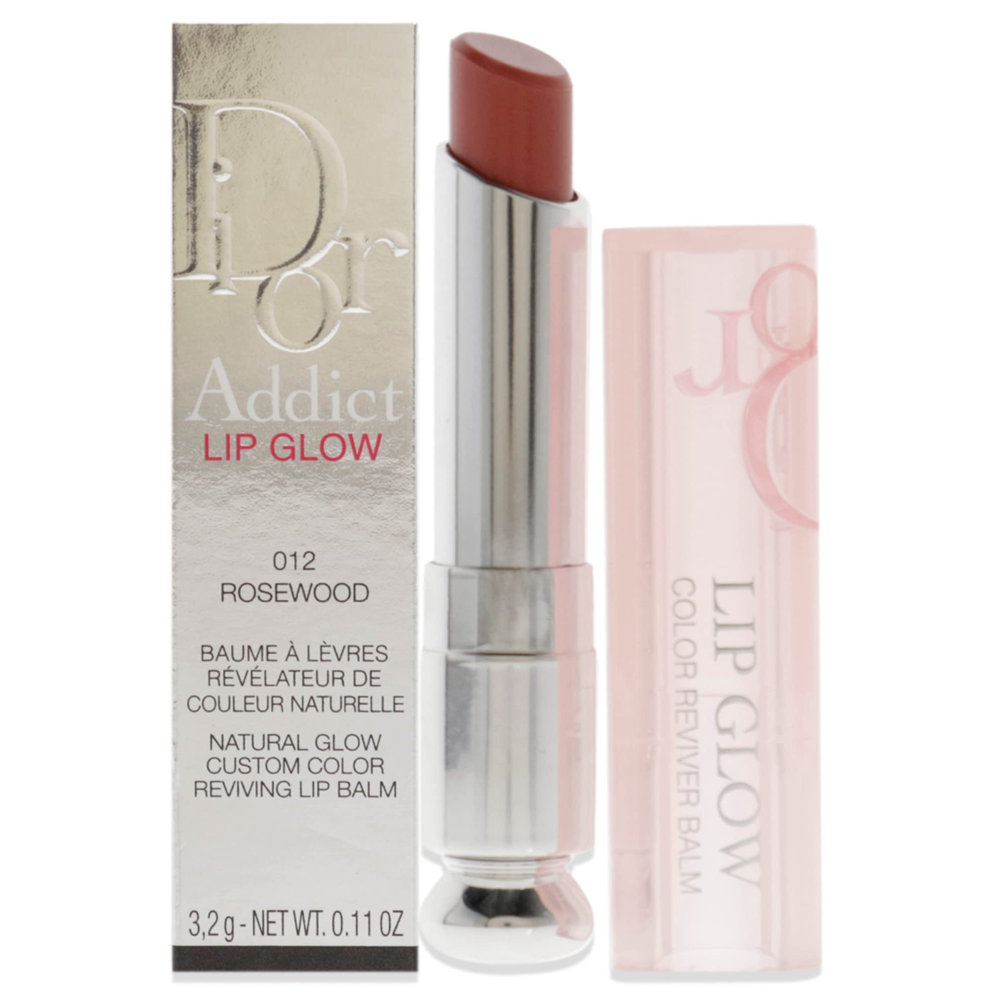 Bálsamo Labial Dior Dior Addict Lip Glow 012 Rosewood Para Mujer - Venta Internacional.