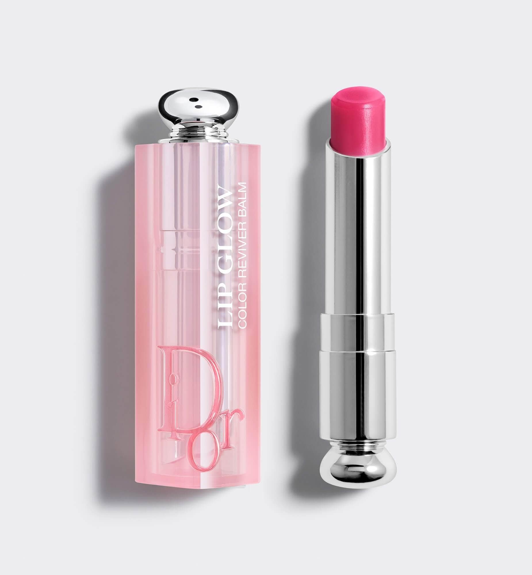 Bálsamo Labial Dior Addict Lip Glow Reviving 3.2 Ml (007 Raspberry) - Venta Internacional.