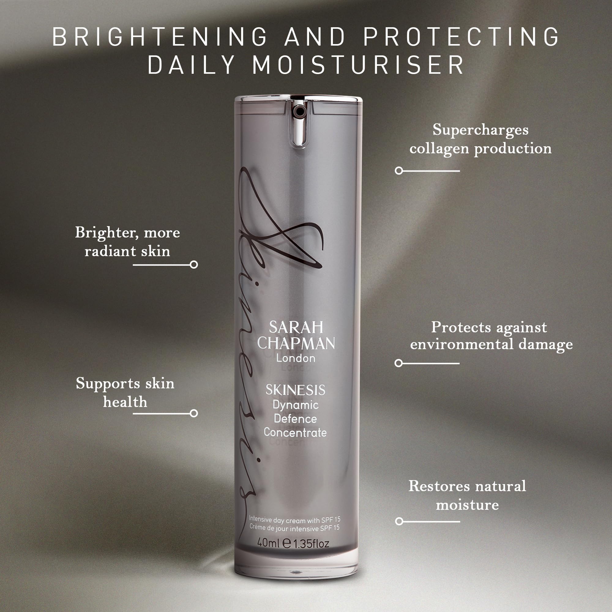 Foto 3 pulgar | Crema Sarah Chapman Skinesis Dynamic Defense 40 Ml Spf15 - Venta Internacional.
