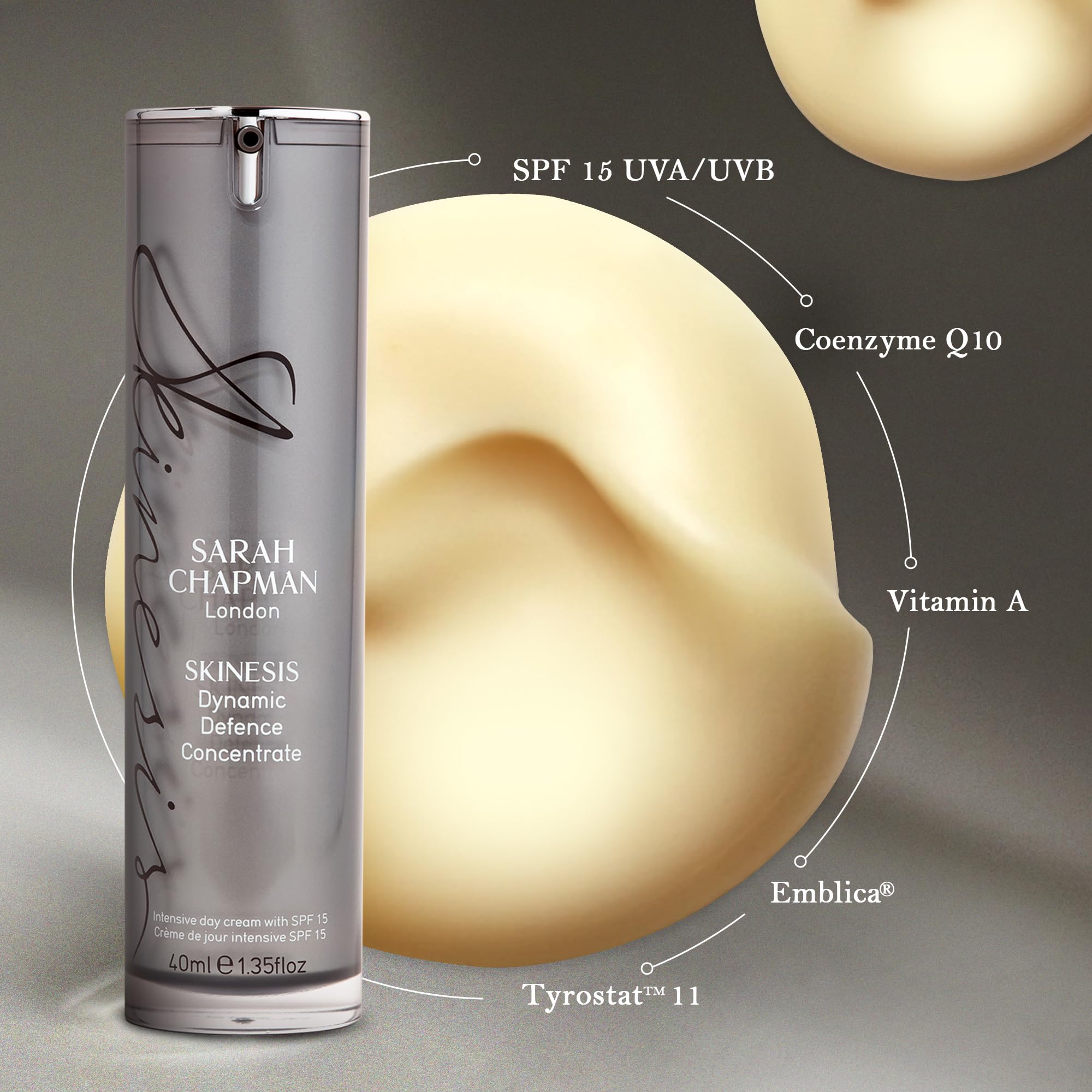 Foto 4 pulgar | Crema Sarah Chapman Skinesis Dynamic Defense 40 Ml Spf15 - Venta Internacional.
