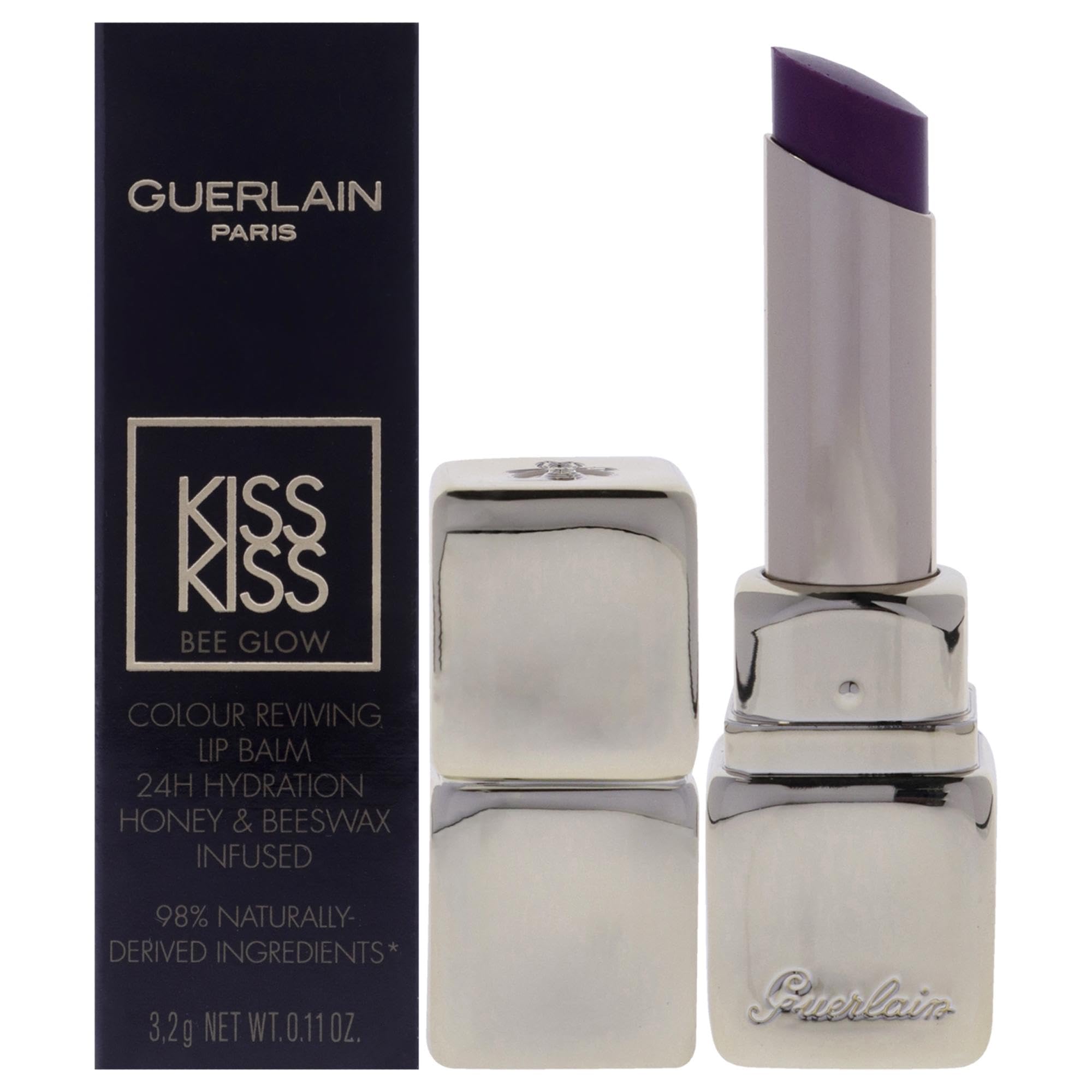 Foto 2 pulgar | Bálsamo Labial Guerlain Kiss Kiss Bee Glow 809 Lavender Para Mujer - Venta Internacional.