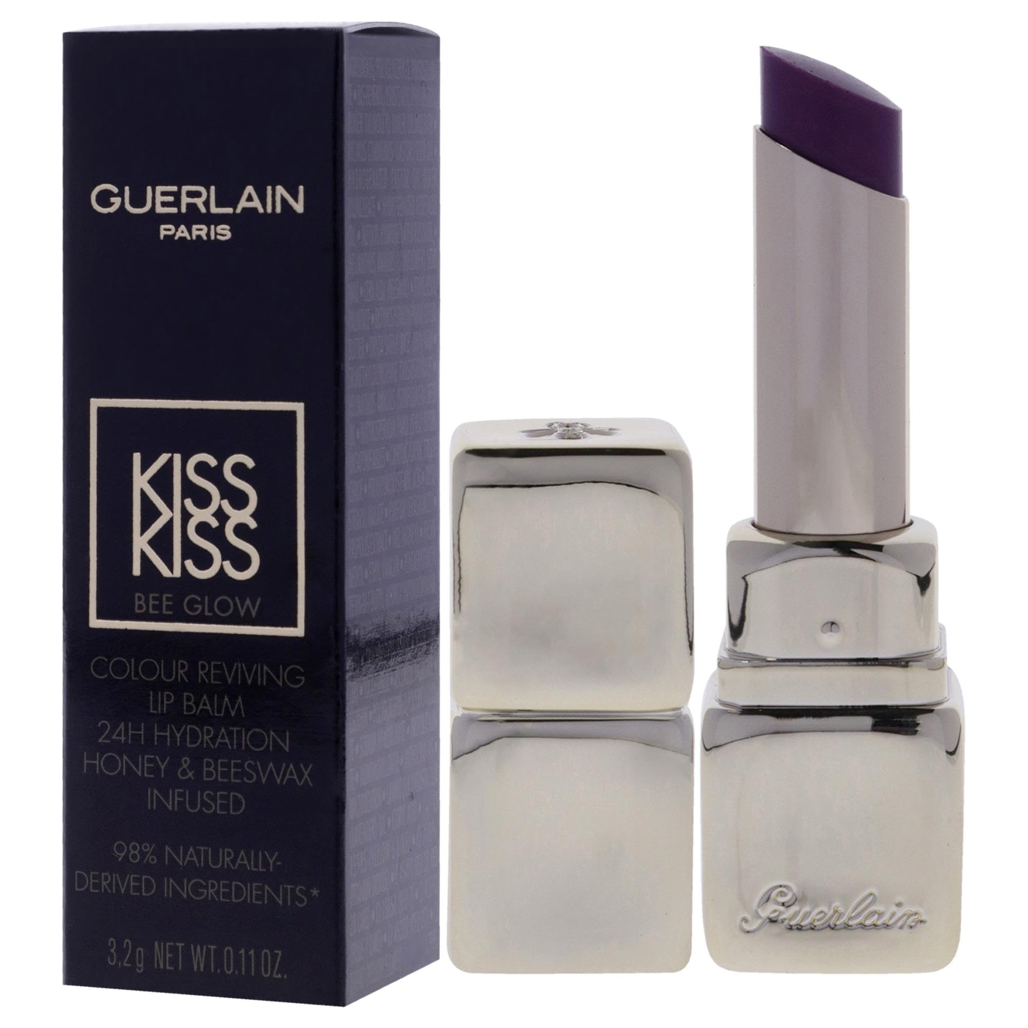 Foto 5 pulgar | Bálsamo Labial Guerlain Kiss Kiss Bee Glow 809 Lavender Para Mujer - Venta Internacional.