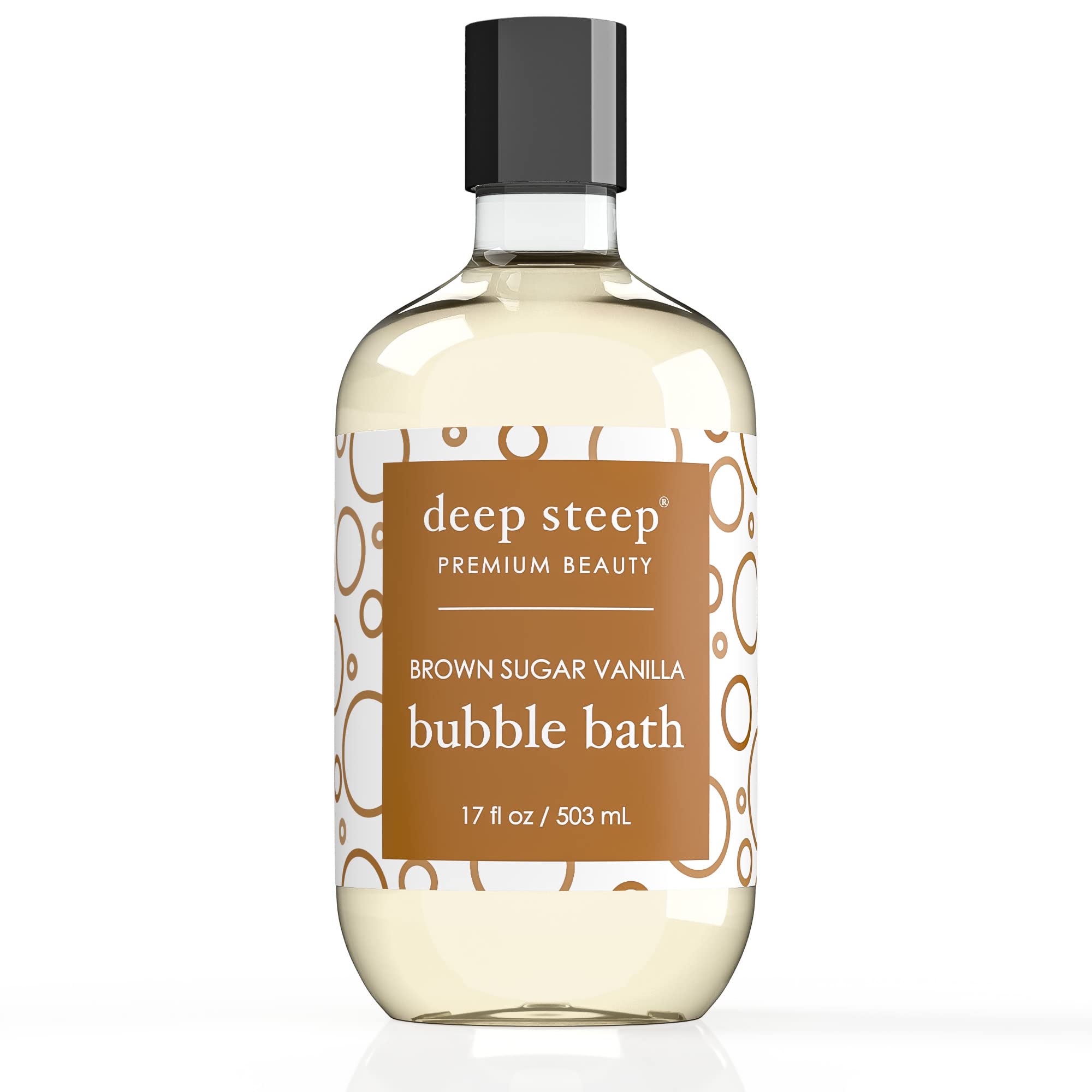 Bubble Bath Deep Steep, Azúcar Moreno Y Vainilla, 500 Ml - Venta Internacional.