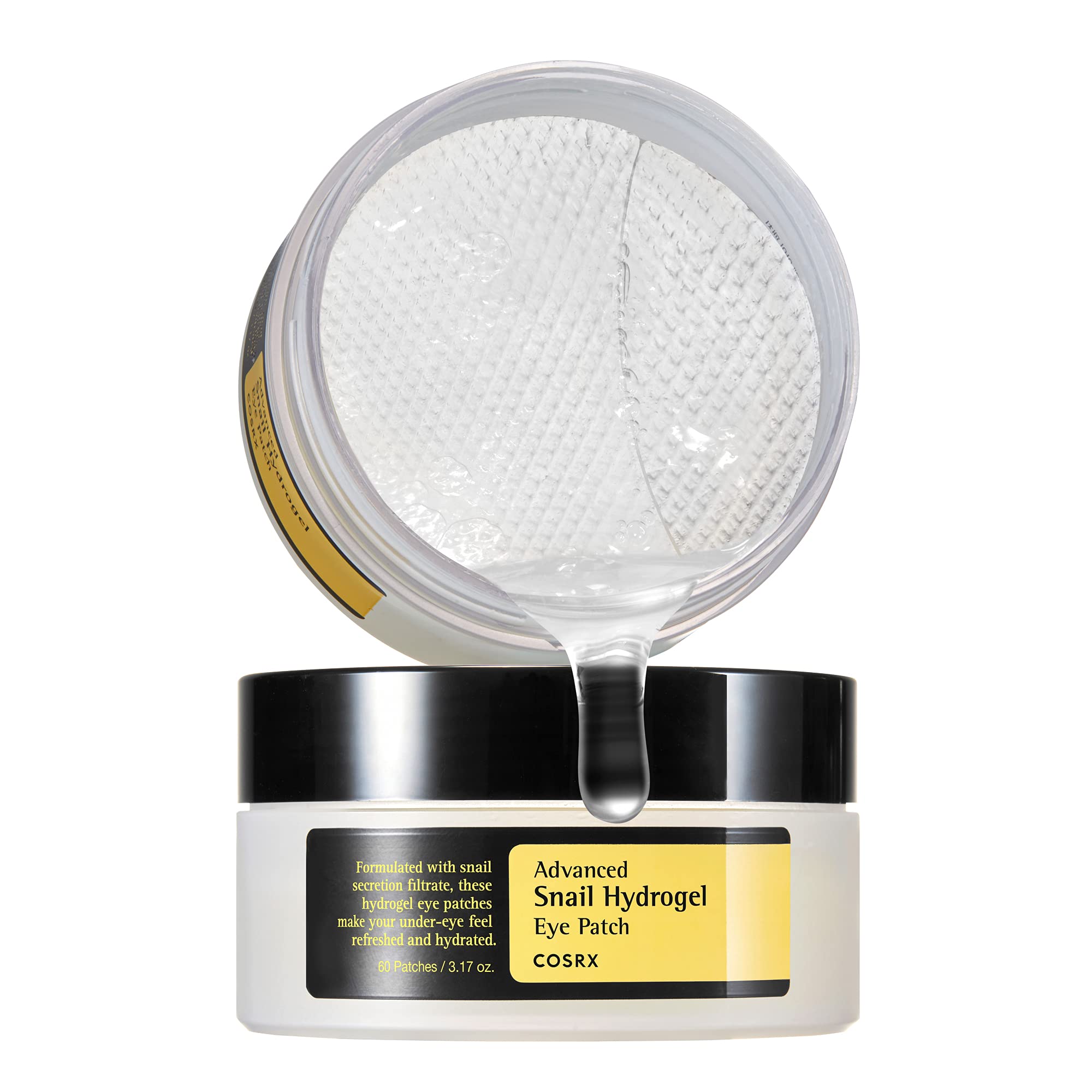 Eye Patch Cosrx Advanced Snail Hydrogel (60 Unidades) Para El Cuidado De La Piel Coreano - Venta Internacional.