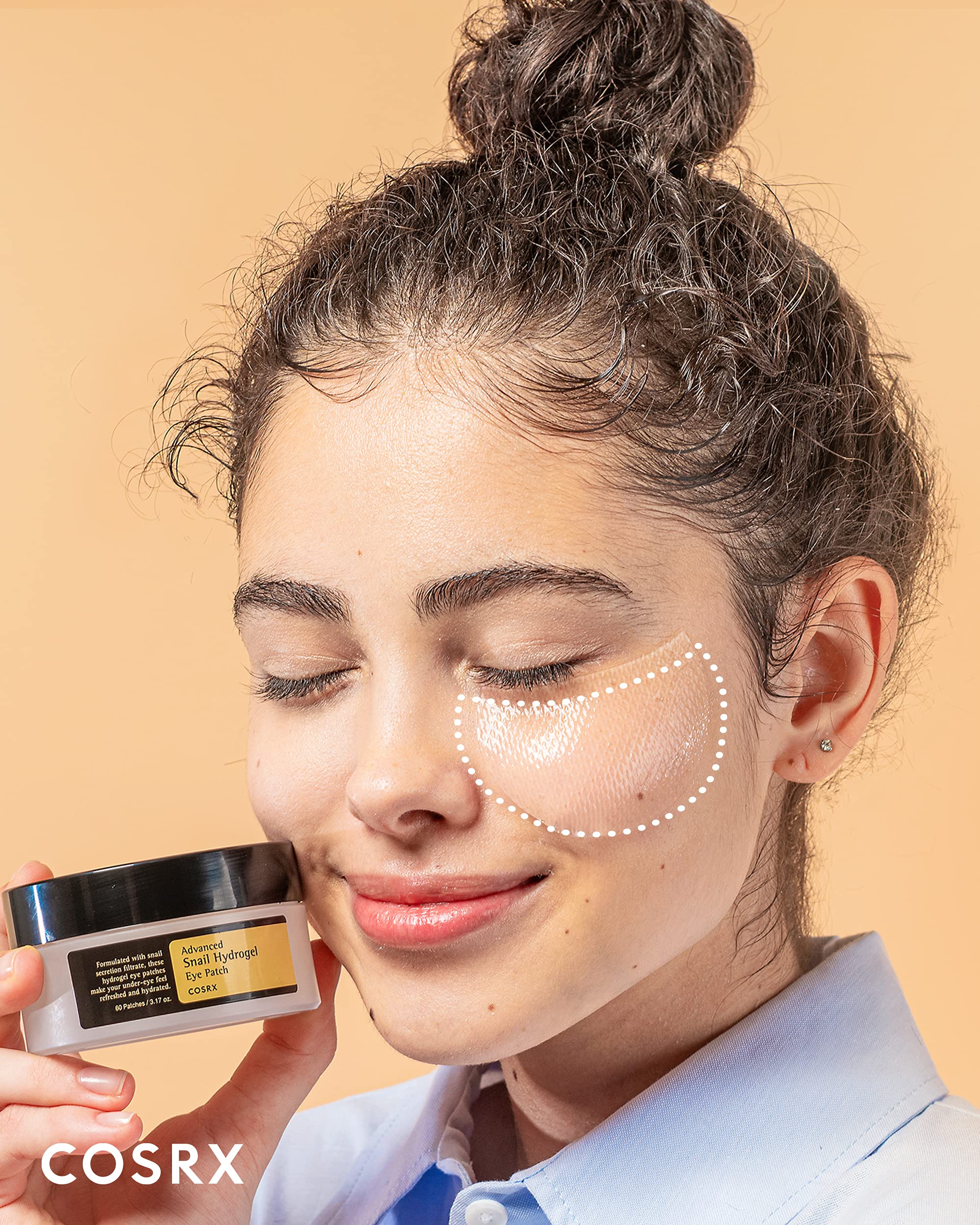 Foto 5 pulgar | Eye Patch Cosrx Advanced Snail Hydrogel (60 Unidades) Para El Cuidado De La Piel Coreano - Venta Internacional.
