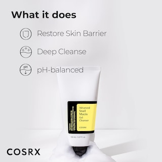 Foto 3 | Gel Limpiador Cosrx Advanced Snail Mucin Gel 150 Ml Para Piel Seca - Venta Internacional.