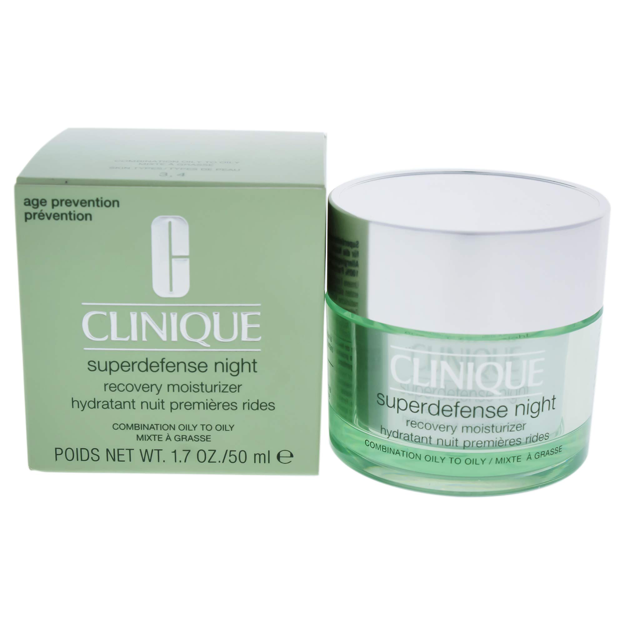 Foto 2 pulgar | Crema Hidratante Clinique Superdefense Night Recovery 50 Ml - Venta Internacional.