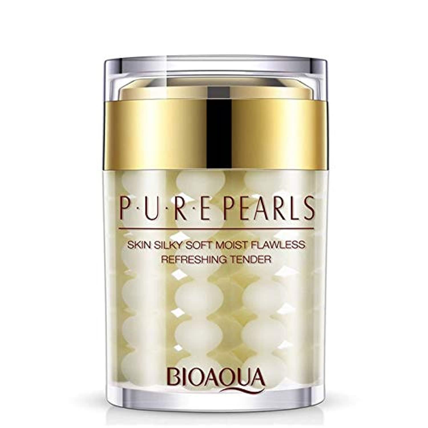 Crema Facial Hidratante Bioaqua Pure Silk Pearl 60g - Venta Internacional.