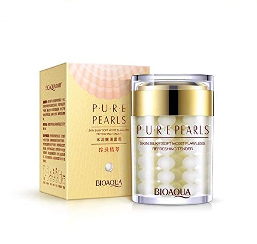 Foto 2 | Crema Facial Hidratante Bioaqua Pure Silk Pearl 60g - Venta Internacional.
