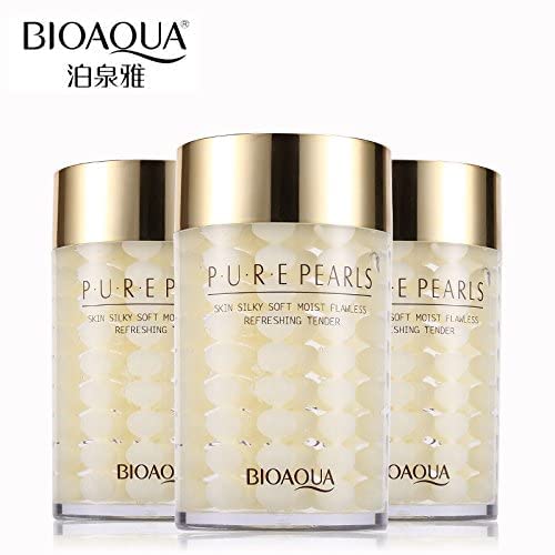 Foto 4 pulgar | Crema Facial Hidratante Bioaqua Pure Silk Pearl 60g - Venta Internacional.