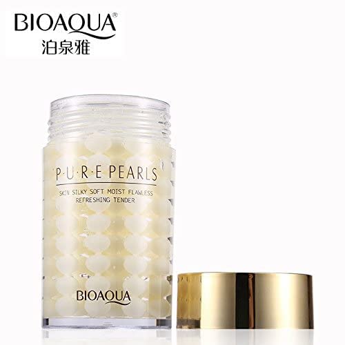 Foto 5 pulgar | Crema Facial Hidratante Bioaqua Pure Silk Pearl 60g - Venta Internacional.