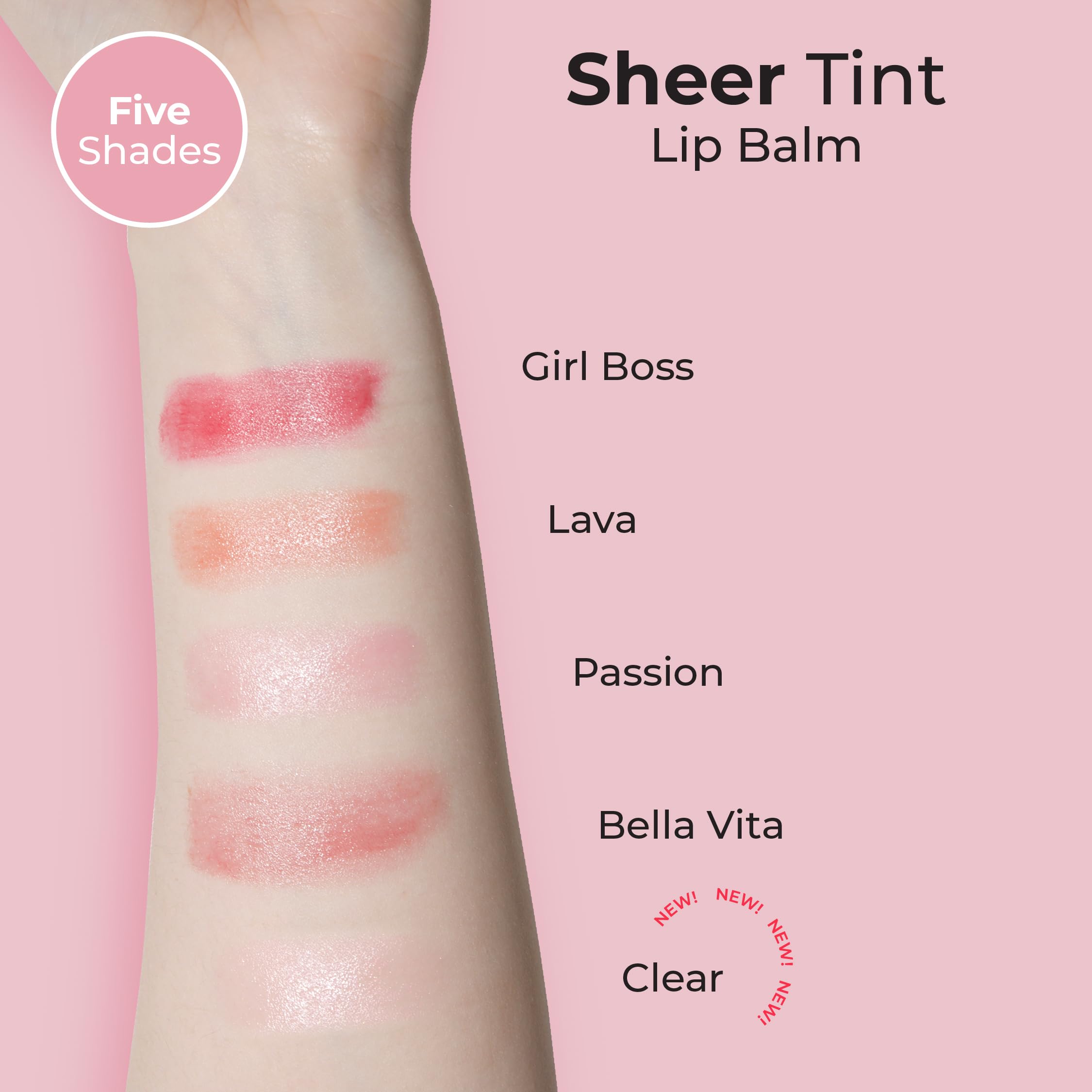 Foto 3 | Bálsamo Labial Mcobeauty Sheer Tint Clear Nourishing Vegan - Venta Internacional.