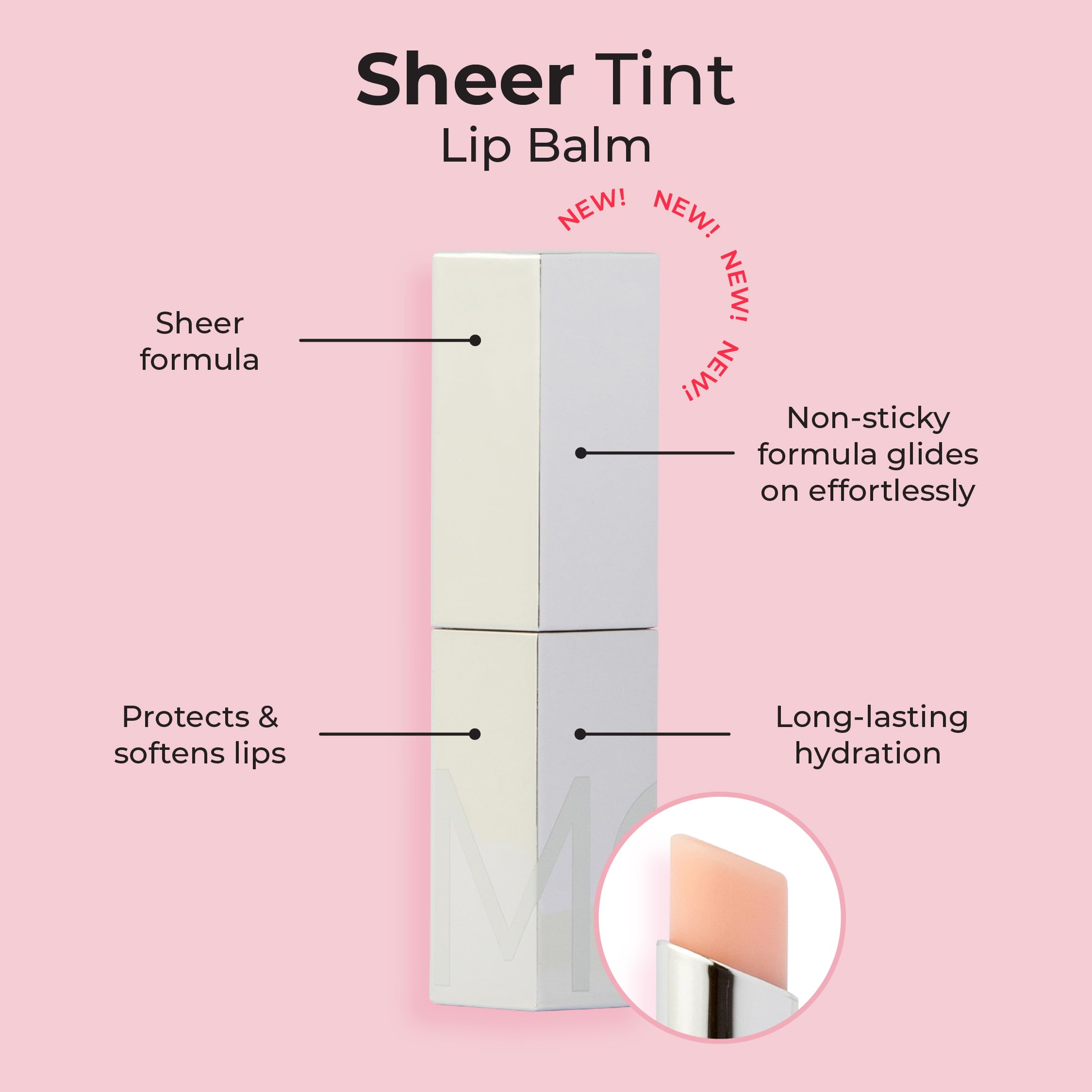 Foto 6 pulgar | Bálsamo Labial Mcobeauty Sheer Tint Clear Nourishing Vegan - Venta Internacional.