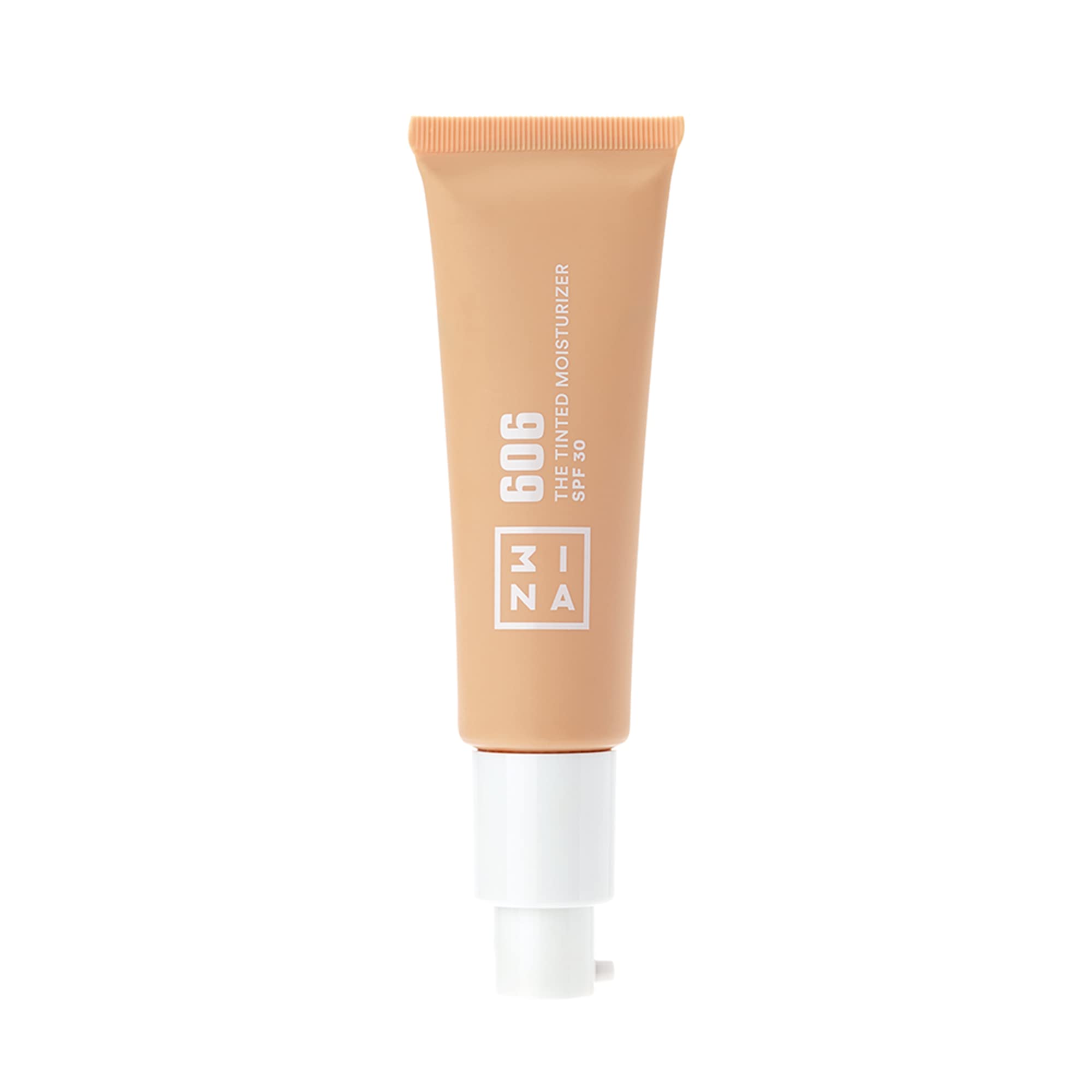 Crema Hidratante 3ina 606 Teñida Con Spf30, Rosa Ultraligero, 30 Ml - Venta Internacional.