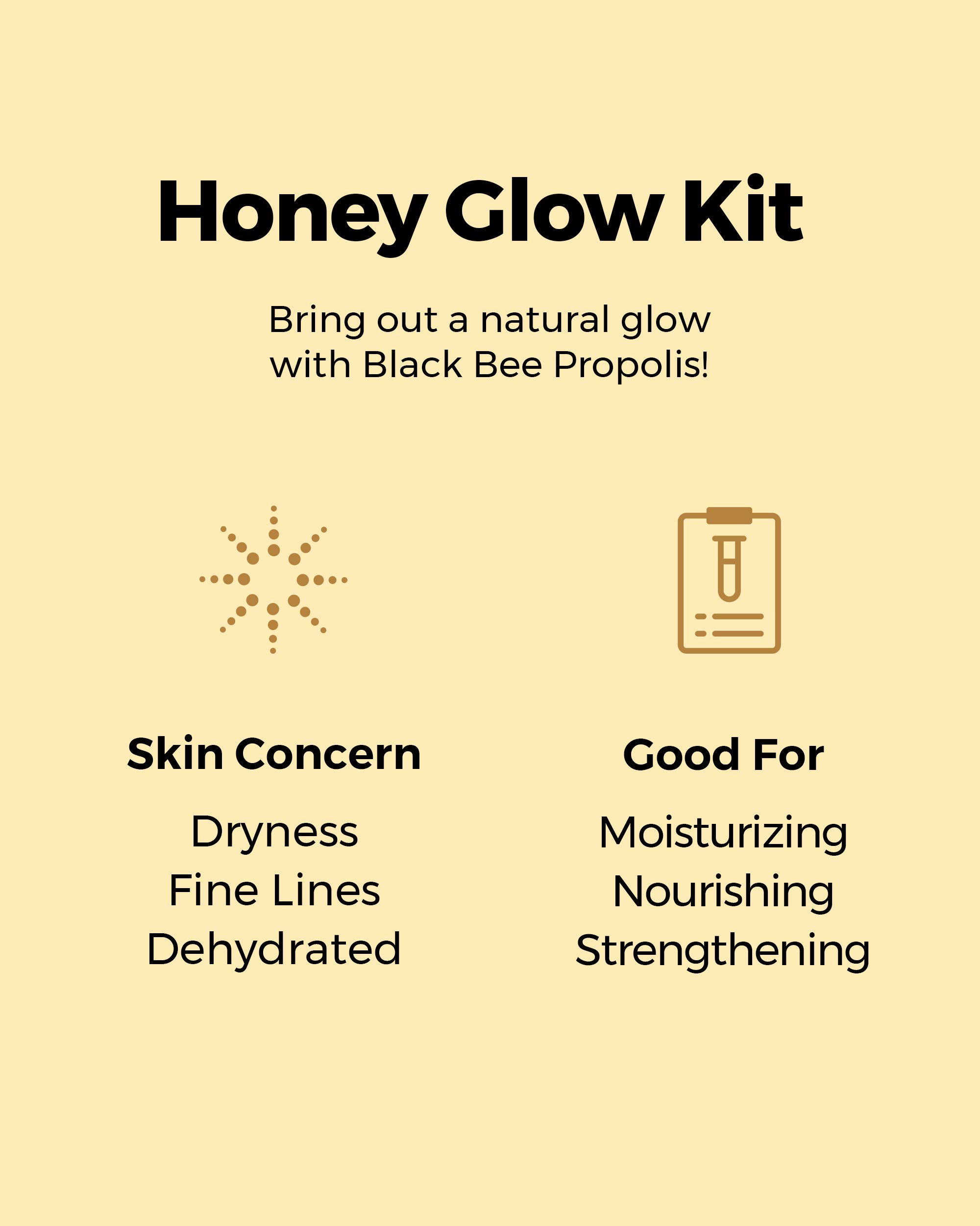 Foto 5 pulgar | Set De Cuidado De La Piel Cosrx Honey Glow Con Tónico Facial, Sérum Y Crema - Venta Internacional.