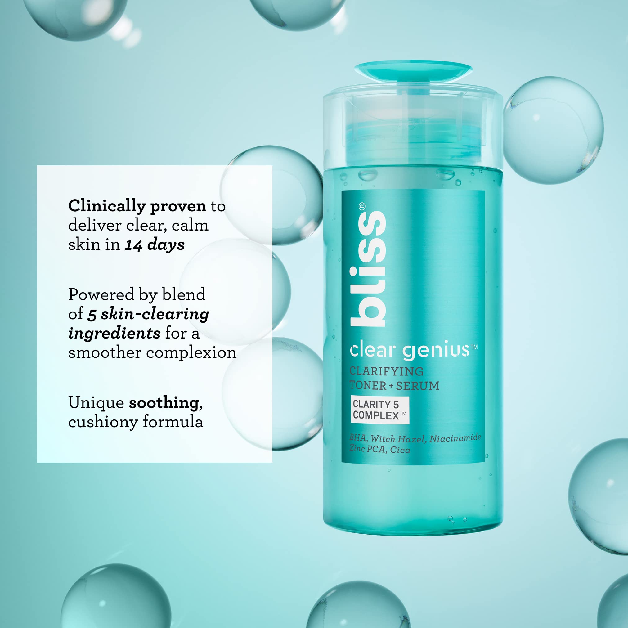 Foto 4 pulgar | Toner + Serum Bliss Clear Genius Clarifying 125 Ml - Venta Internacional.