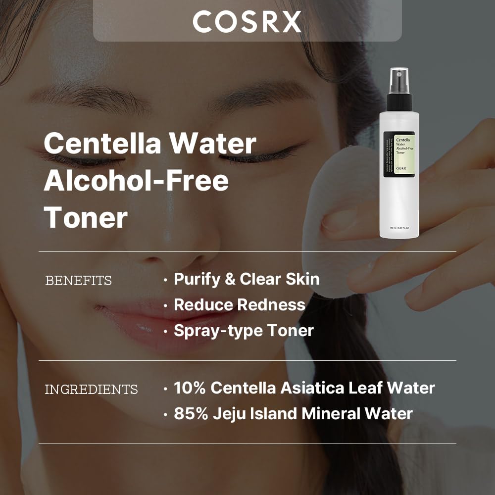 Foto 2 | Tonificador Cosrx Cica Sin Alcohol 150 Ml Con Centella Asiática - Venta Internacional.