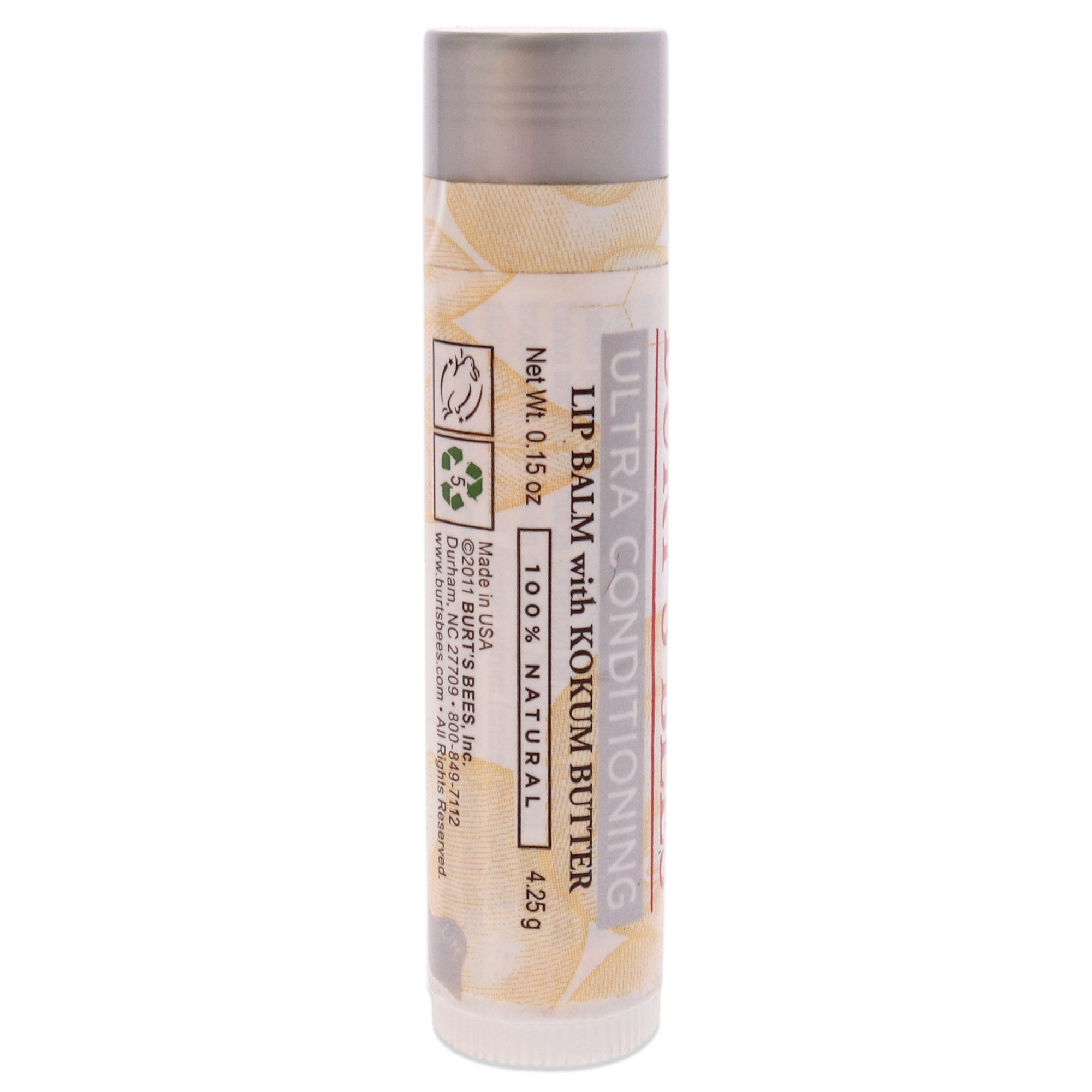 Bálsamo Labial Burts Bees Ultra Conditioning Con Manteca De Kokum 4.4 - Venta Internacional.