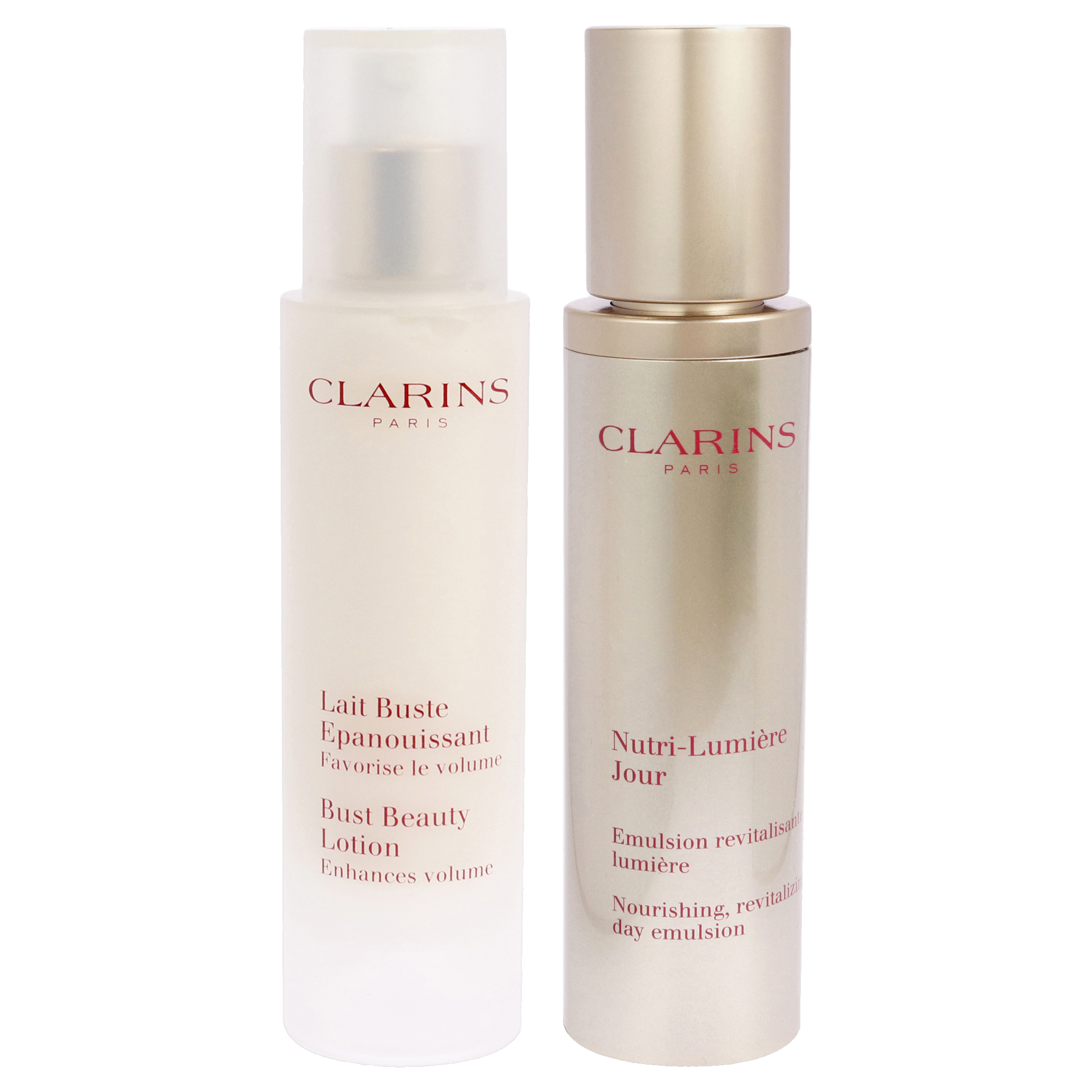 Foto 3 pulgar | Kit De Loción Antienvejecimiento Clarins Bust Beauty Para Mujer, 2 Unidades - Venta Internacional.