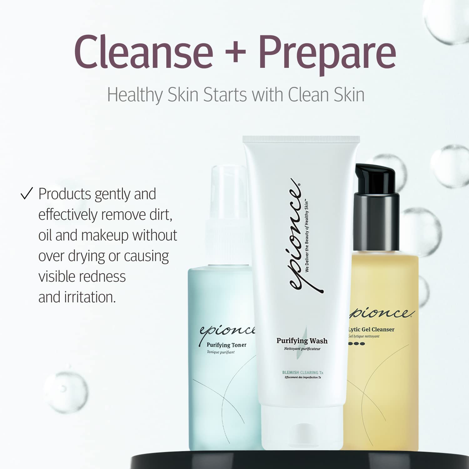 Foto 4 pulgar | Limpiador Facial Purificante Y Desmaquillante Toner Epionce - Venta Internacional.