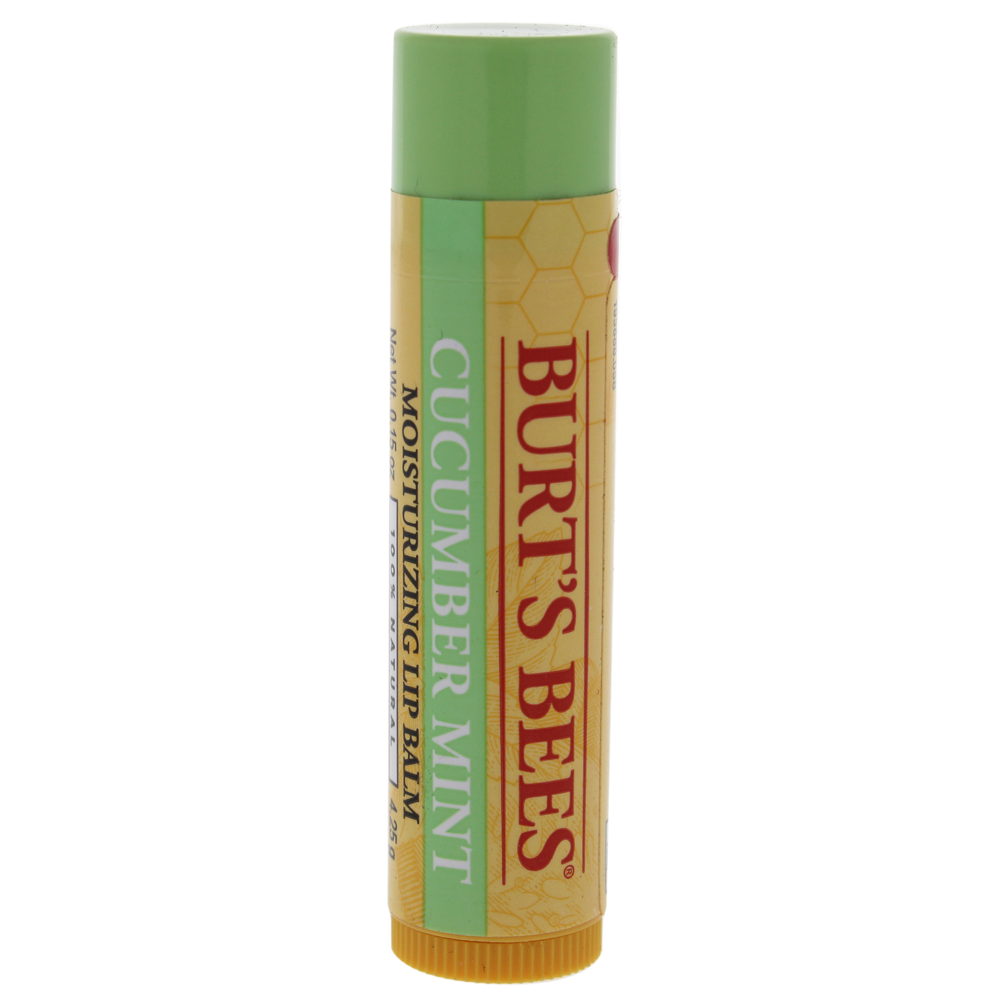 Bálsamo Labial Burts Bees, Pepino Y Menta Hidratante, 4,25 Ml - Venta Internacional.