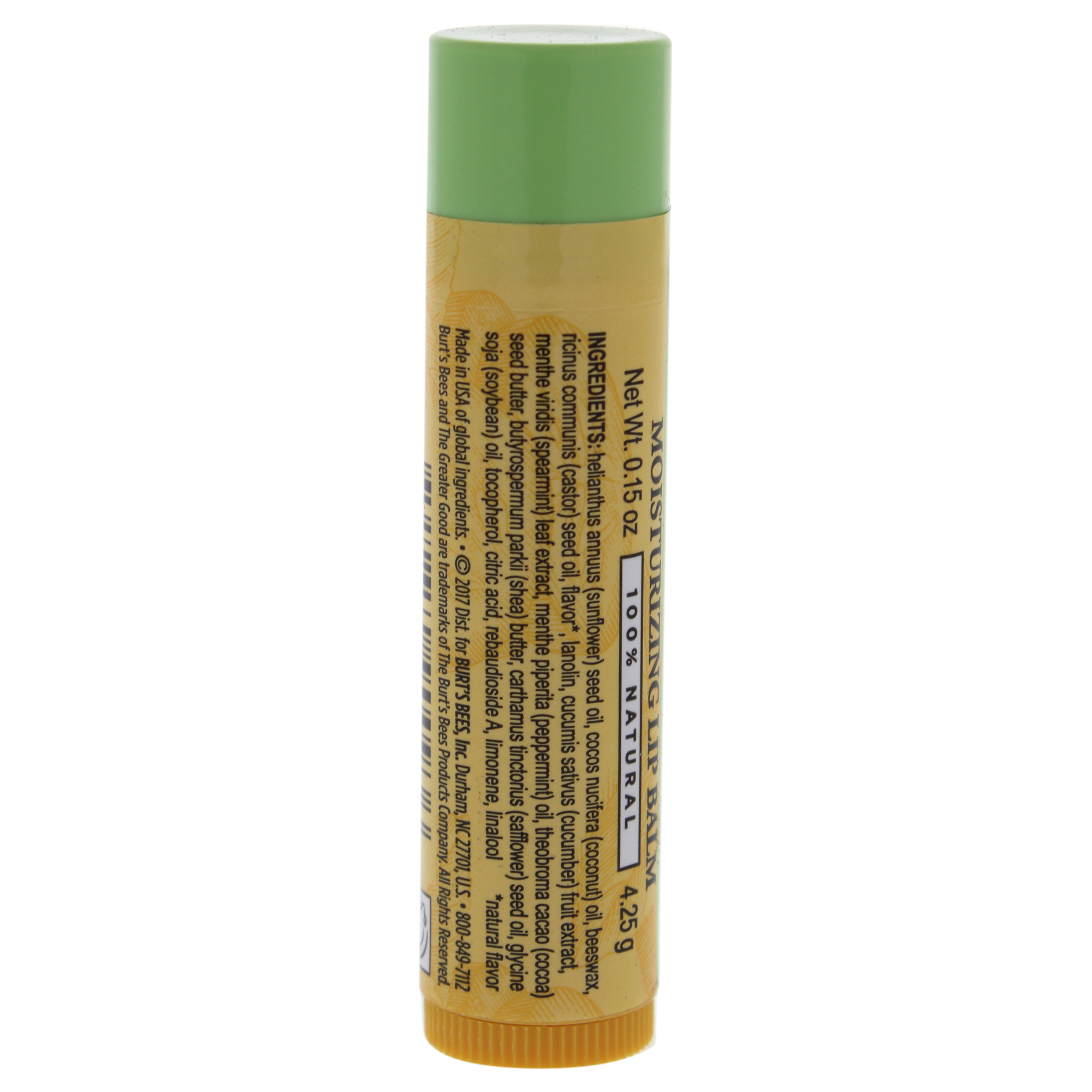 Foto 2 | Bálsamo Labial Burts Bees, Pepino Y Menta Hidratante, 4,25 Ml - Venta Internacional.