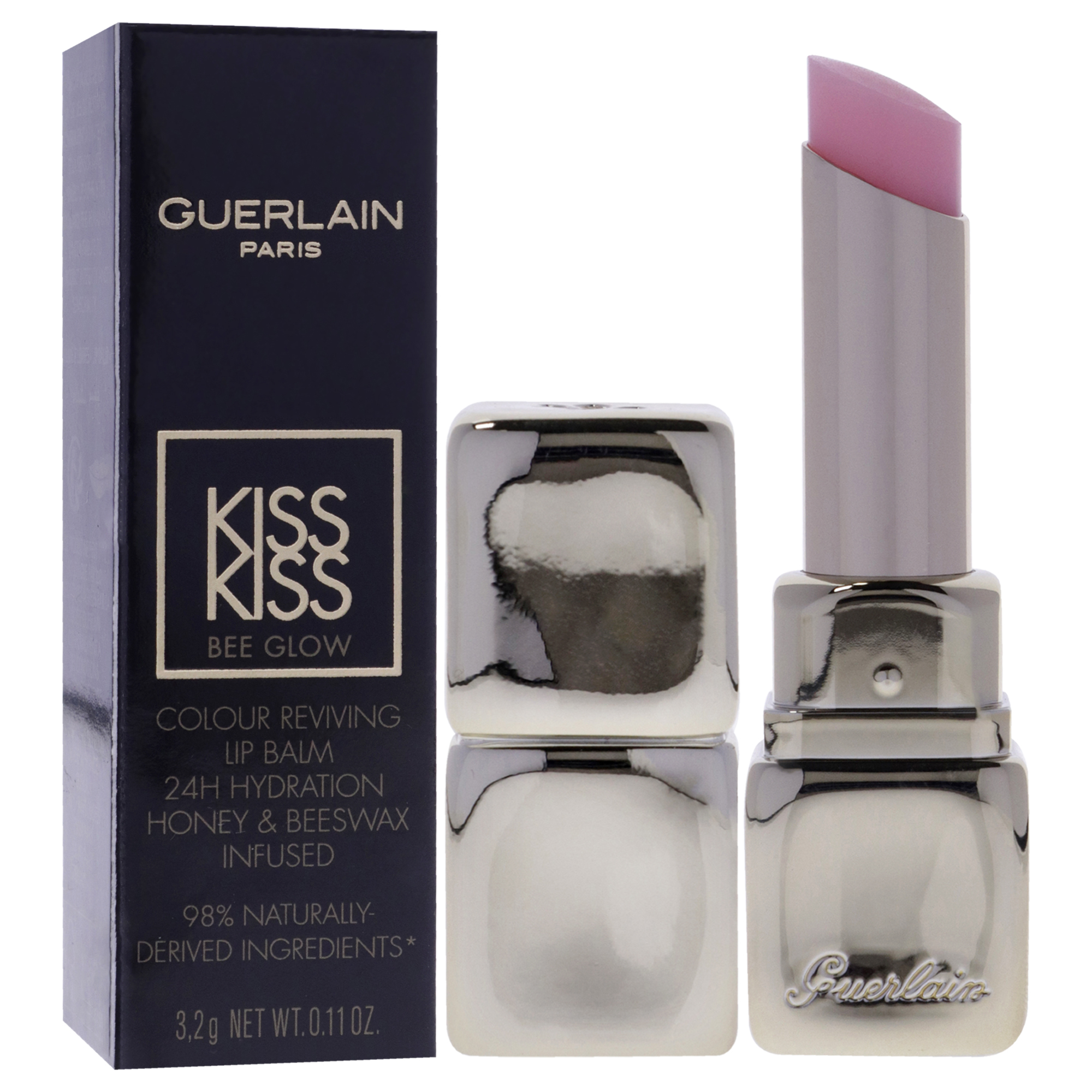 Foto 4 pulgar | Bálsamo Labial Guerlain Kiss Kiss Bee Glow 258 Rose Glow - Venta Internacional