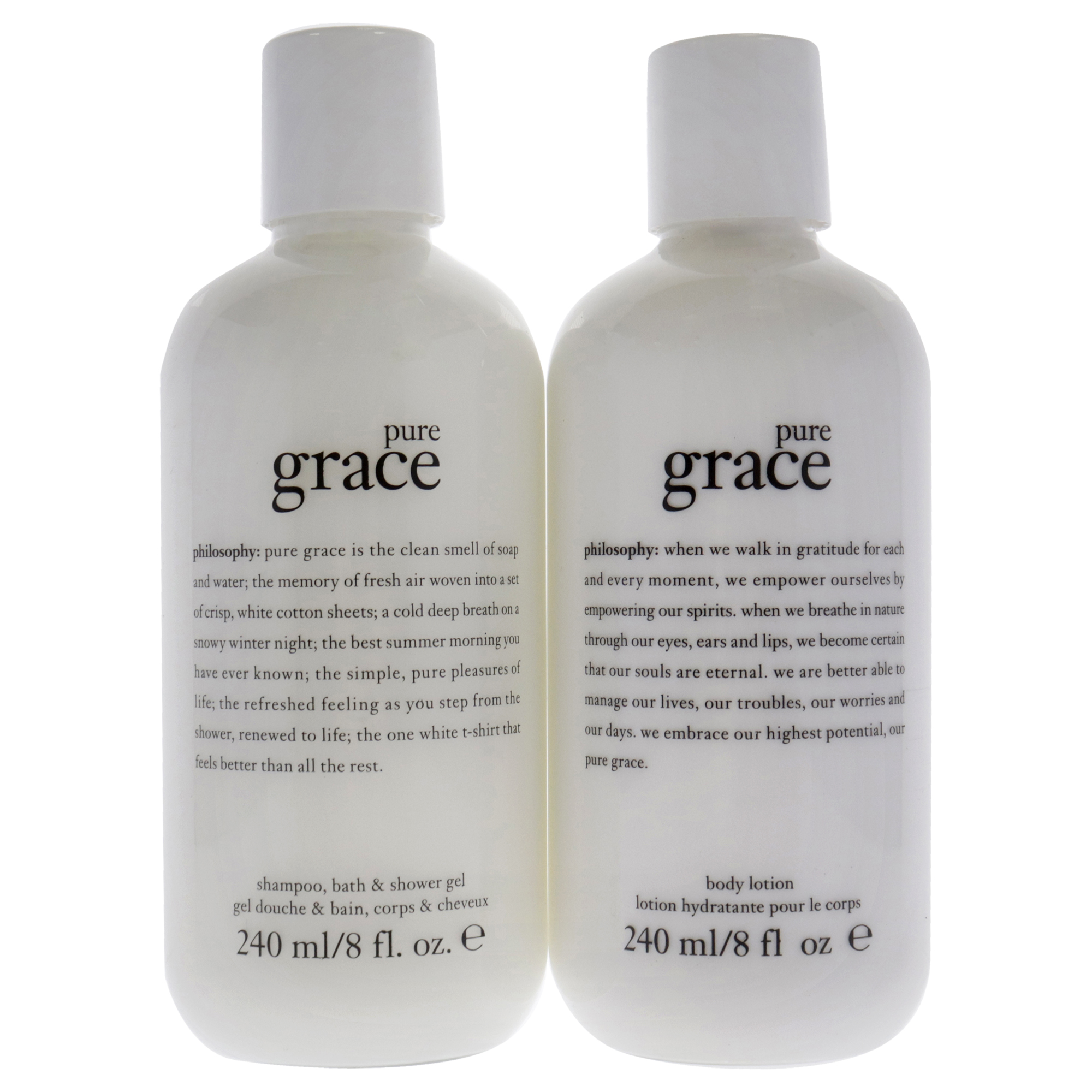 Foto 3 pulgar | Set Thinking Of You De Soap Philosophy Pure Grace, 240 Ml, 2 Unidades - Venta Internacional.