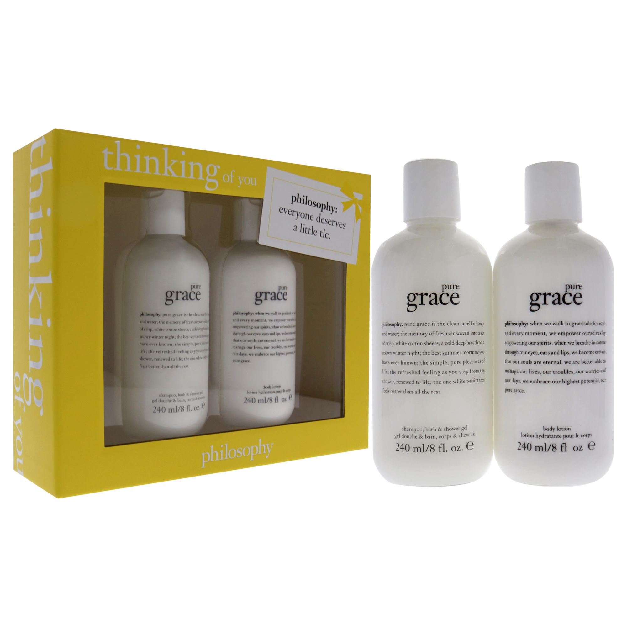 Foto 4 pulgar | Set Thinking Of You De Soap Philosophy Pure Grace, 240 Ml, 2 Unidades - Venta Internacional.