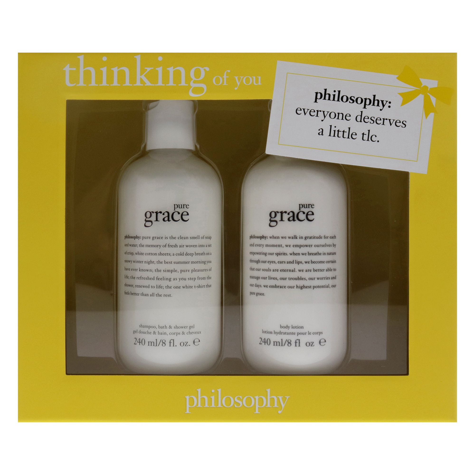 Foto 5 pulgar | Set Thinking Of You De Soap Philosophy Pure Grace, 240 Ml, 2 Unidades - Venta Internacional.