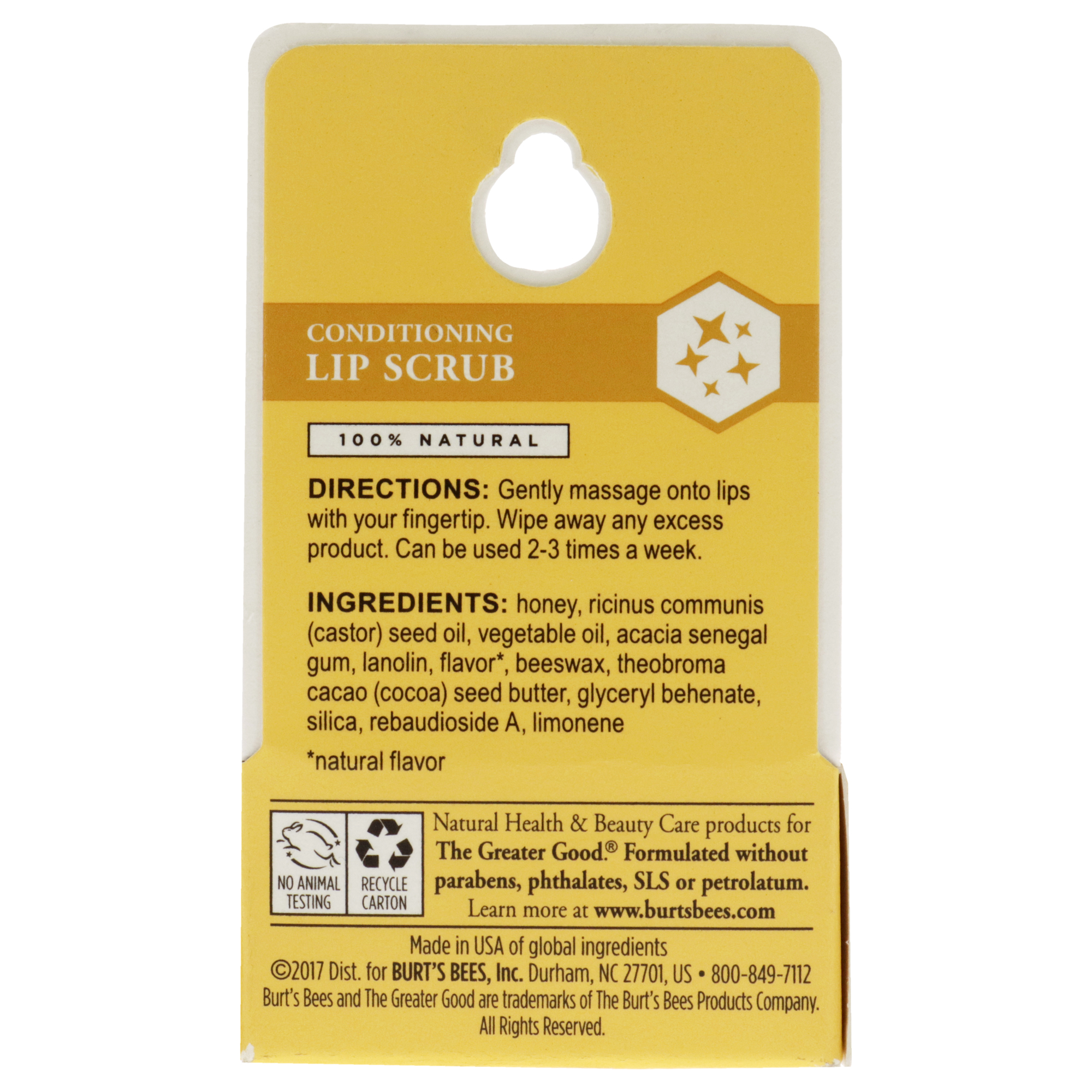 Foto 7 pulgar | Exfoliante Labial Burts Bees de 7.08 g-Venta Internacional