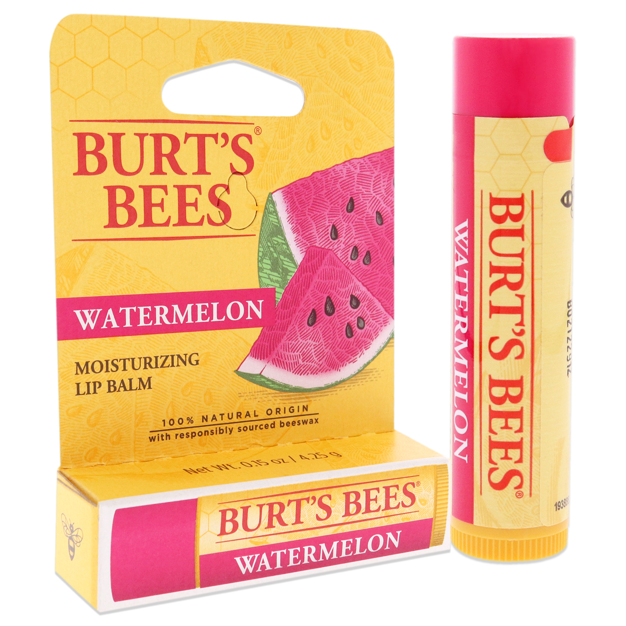 Foto 3 pulgar | Bálsamo Labial Burts Bees Watermelon-Venta Internacional