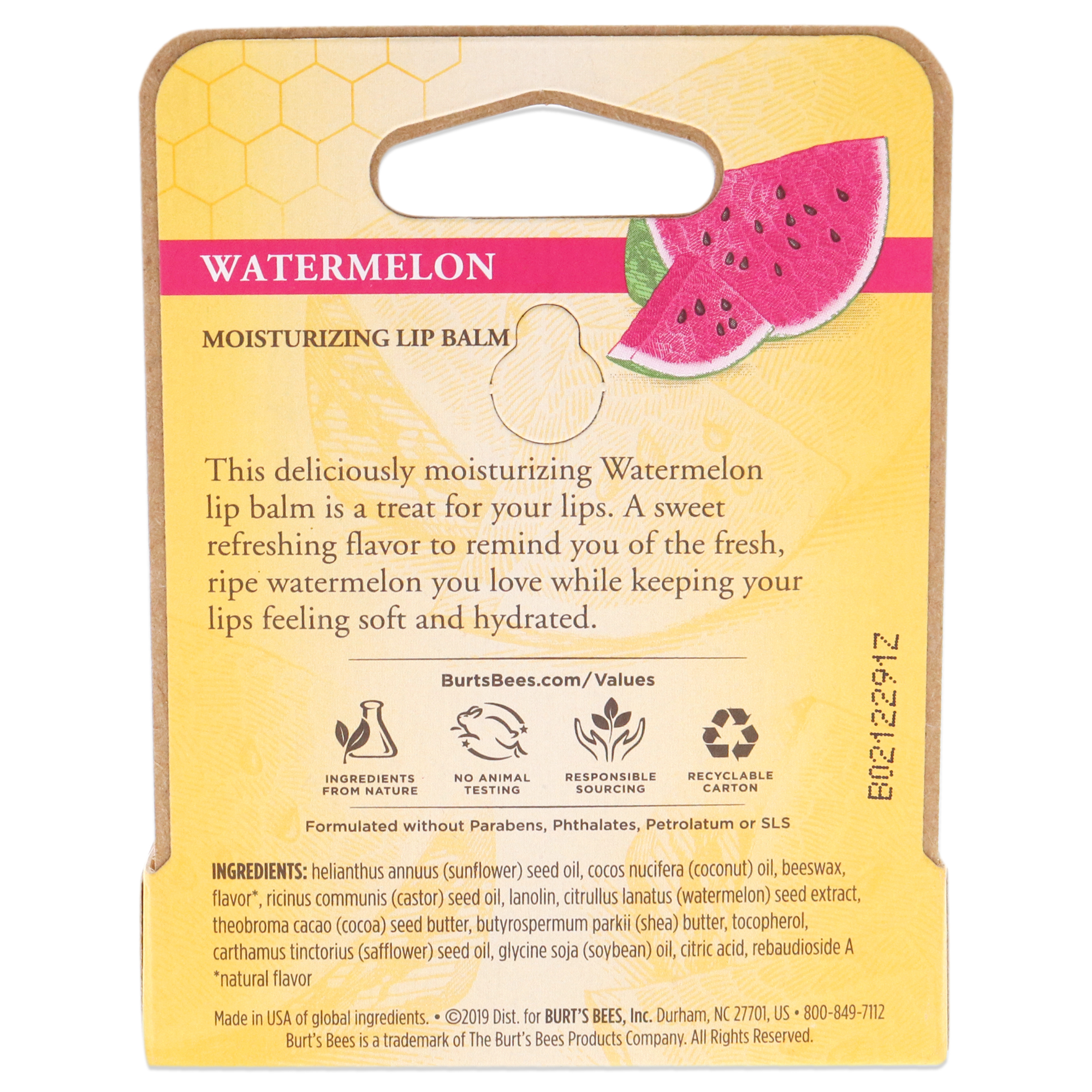 Foto 5 | Bálsamo Labial Burts Bees Watermelon-Venta Internacional