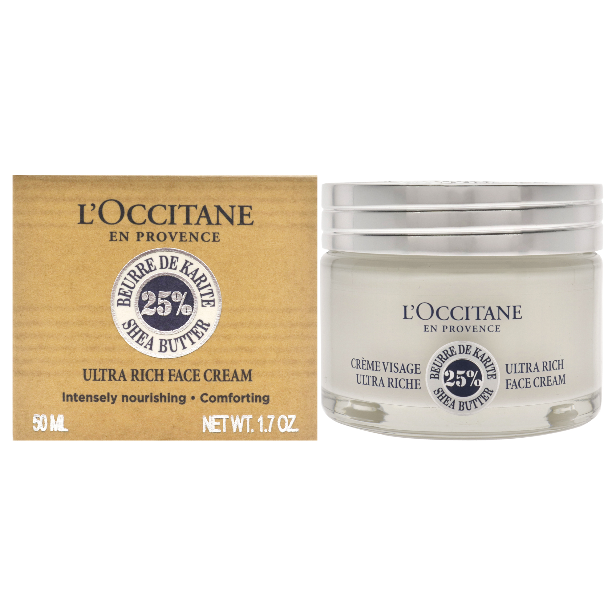 Foto 2 pulgar | Crema Facial Loccitane Shea Butter Ultra Rich 50 Ml - Venta Internacional.