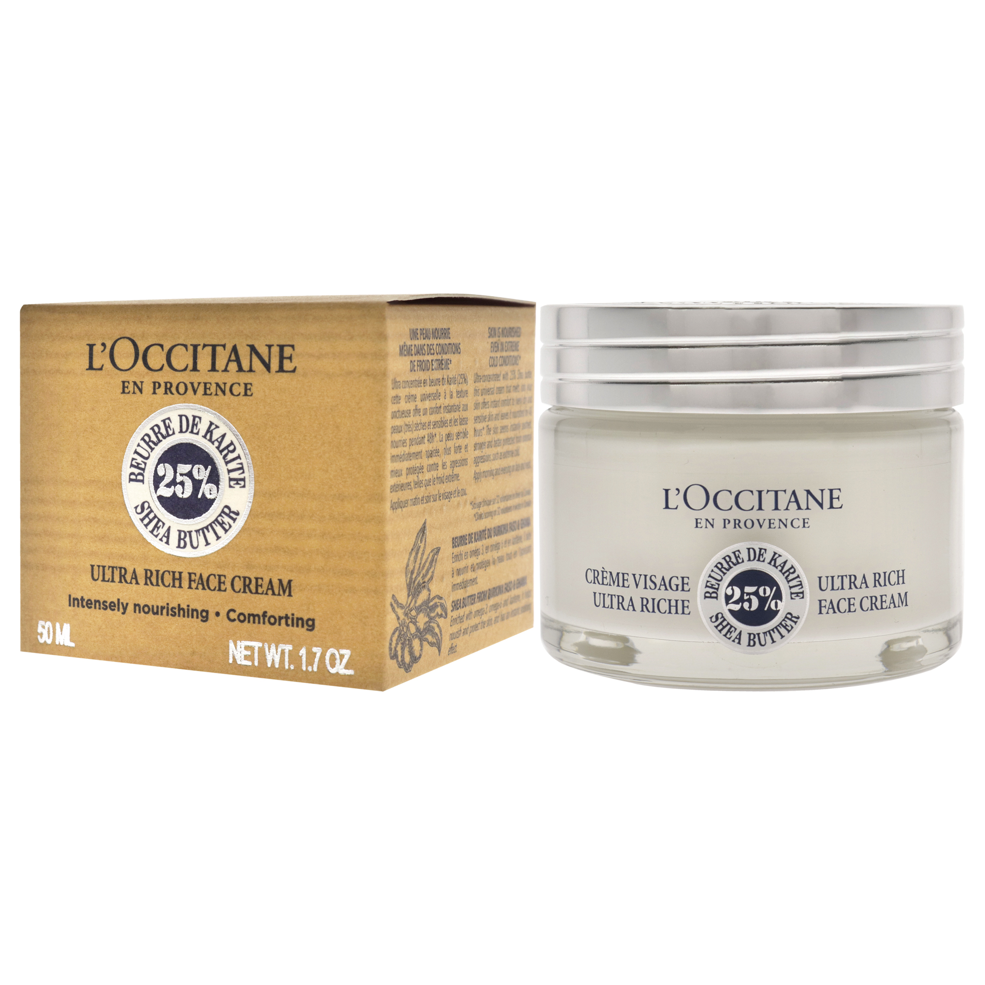 Foto 4 pulgar | Crema Facial Loccitane Shea Butter Ultra Rich 50 Ml - Venta Internacional.