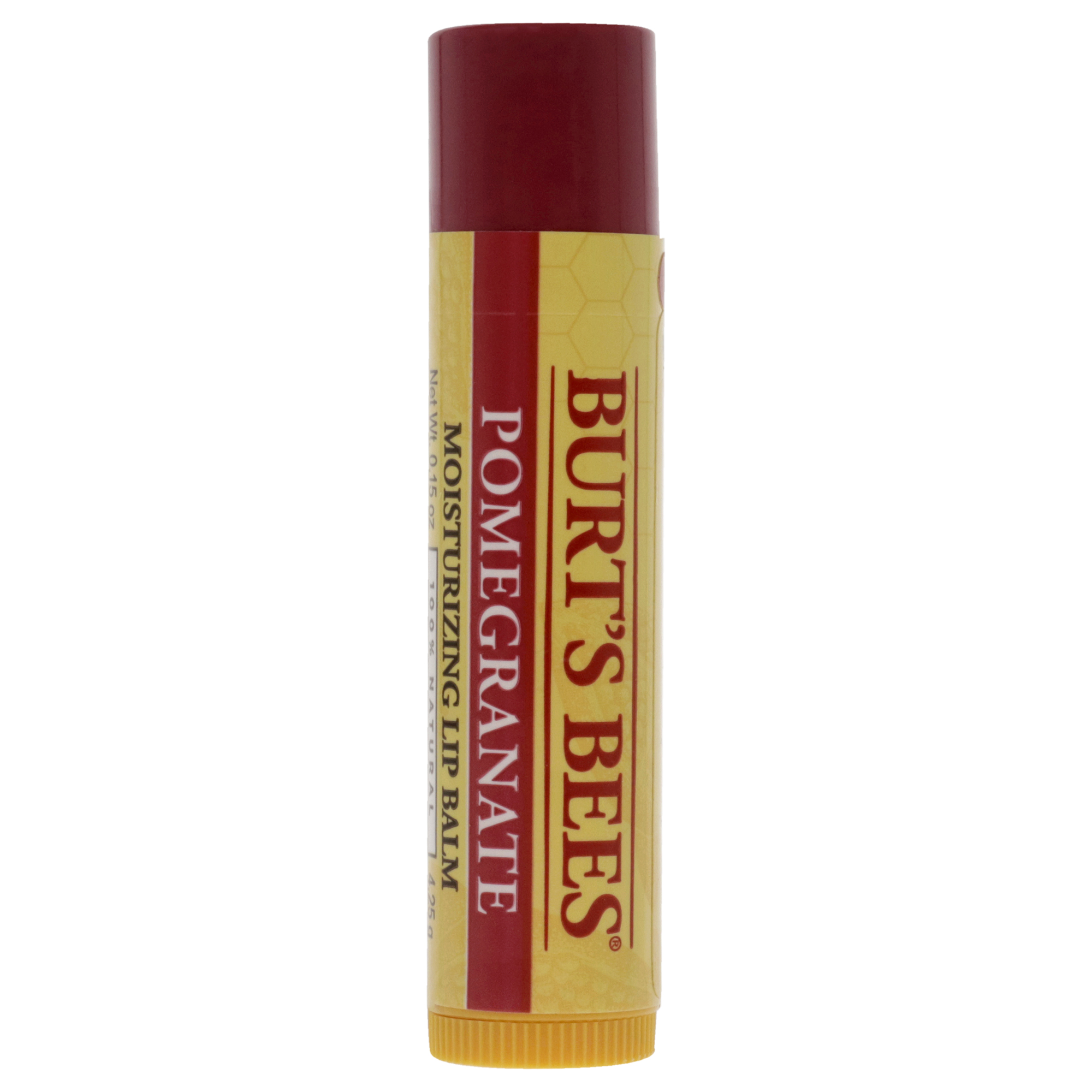 Bálsamo Labial Burts Bees Pomegranate Hidratante, 4,4 Ml - Venta Internacional.