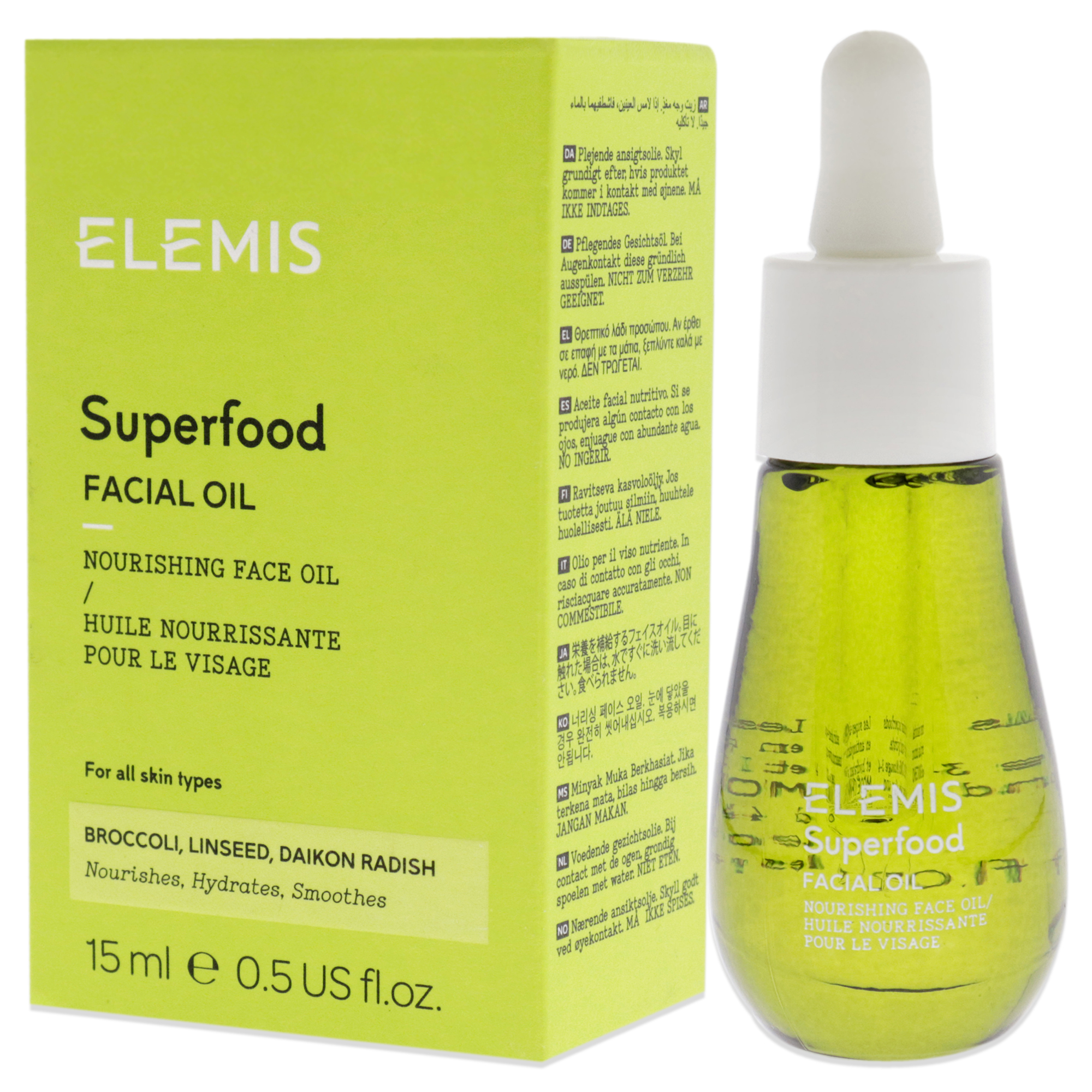 Foto 5 pulgar | Aceite Facial Elemis Superfood 15 Ml, Producto De Belleza De Alta Calidad - Venta Internacional.