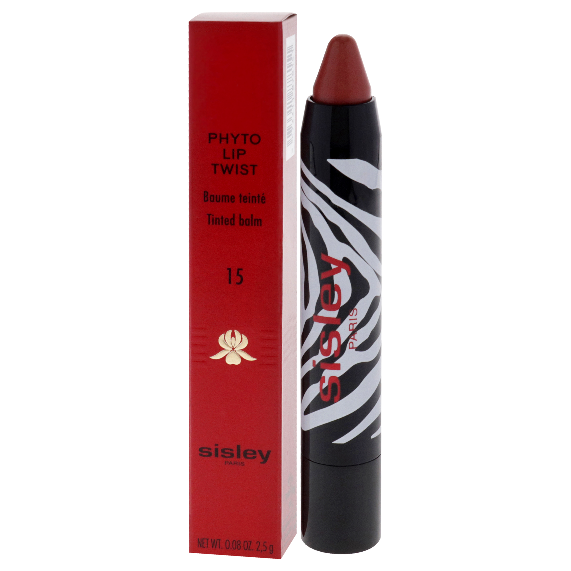 Foto 5 pulgar | Bálsamo Labial Sisley Phyto Lip Twist #15 Nut Tinted Brillant, 2,5 Ml - Venta Internacional.