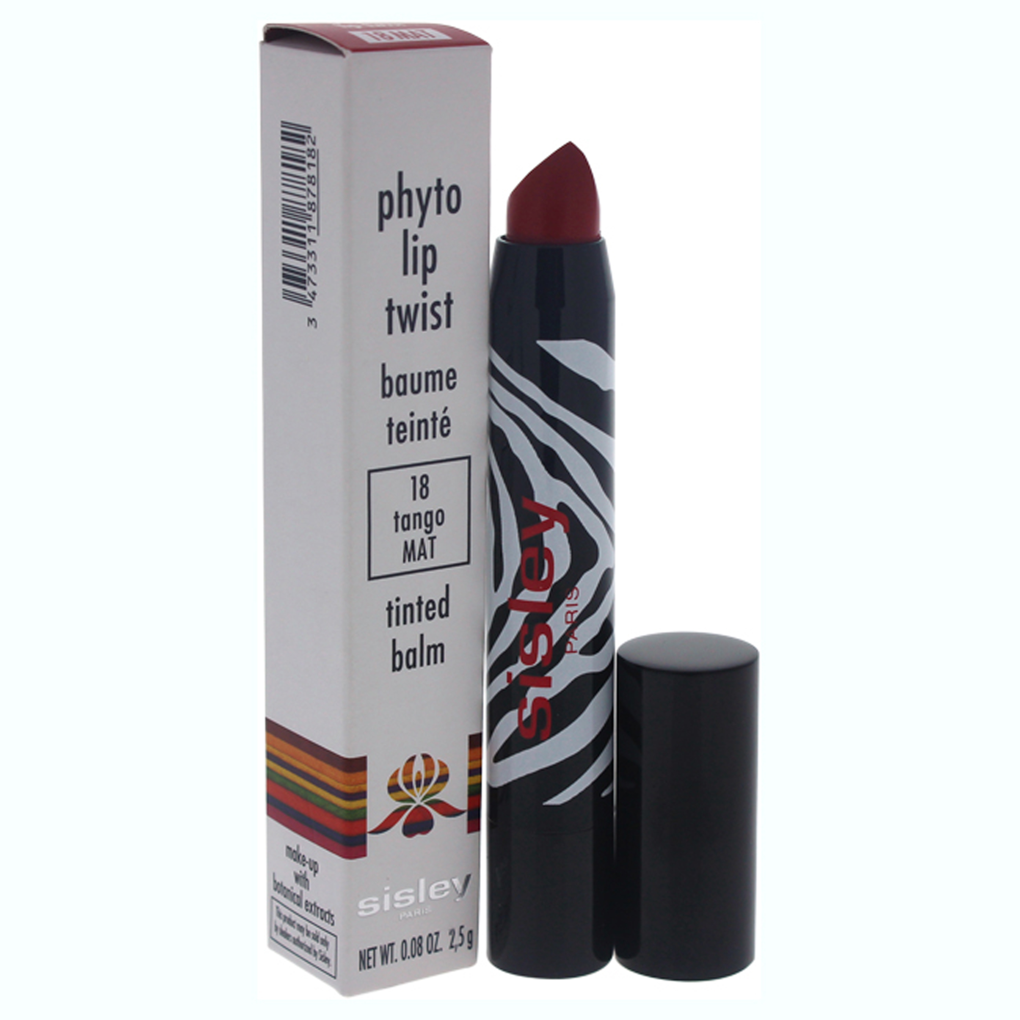 Bálsamo Labial Sisley Phyto-lip Twist 18 Tango Mat Para Mujer, 2,5 Ml - Venta Internacional.