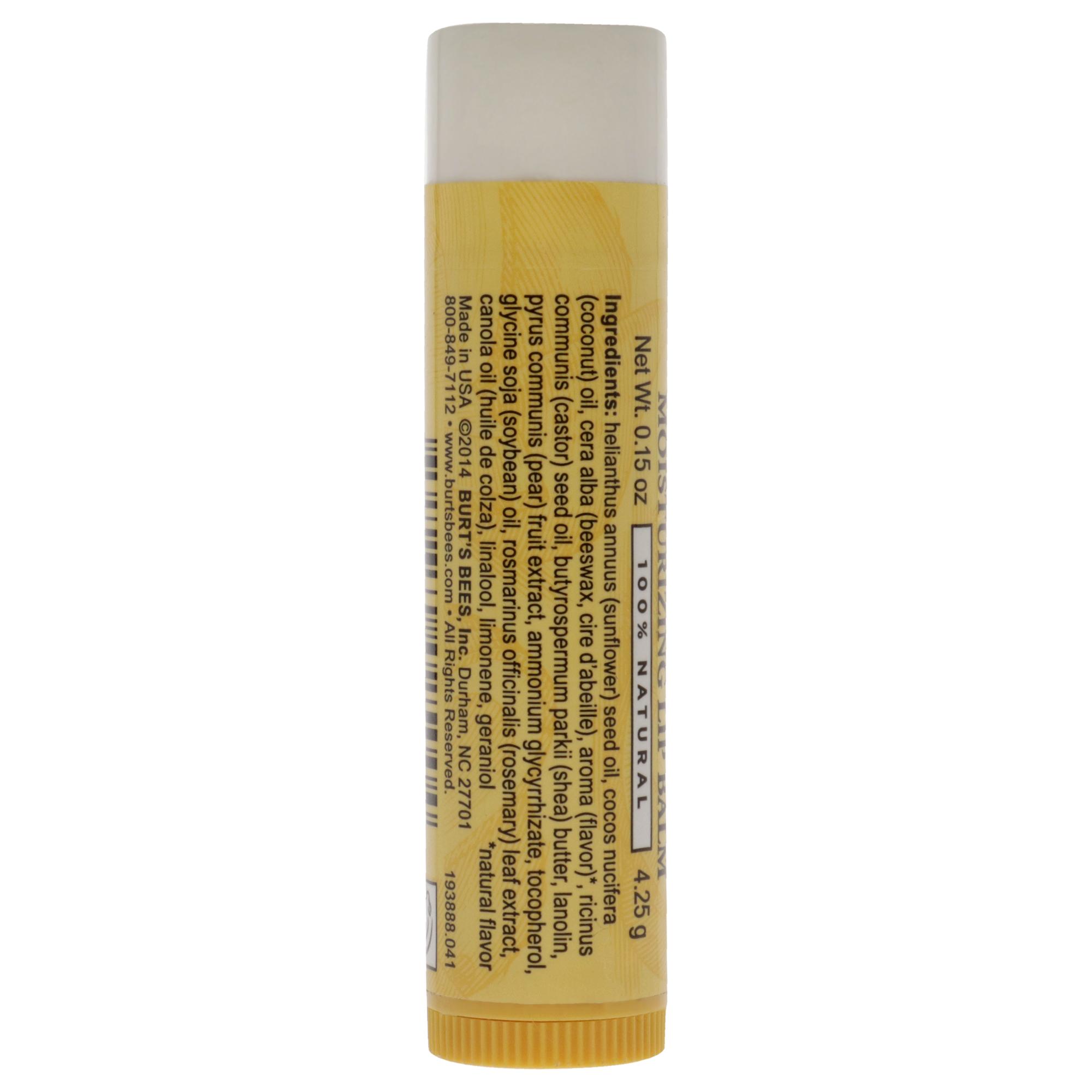 Bálsamo Labial Burts Bees Hidratante De Coco Y Pera, 4,25 Ml - Venta Internacional.